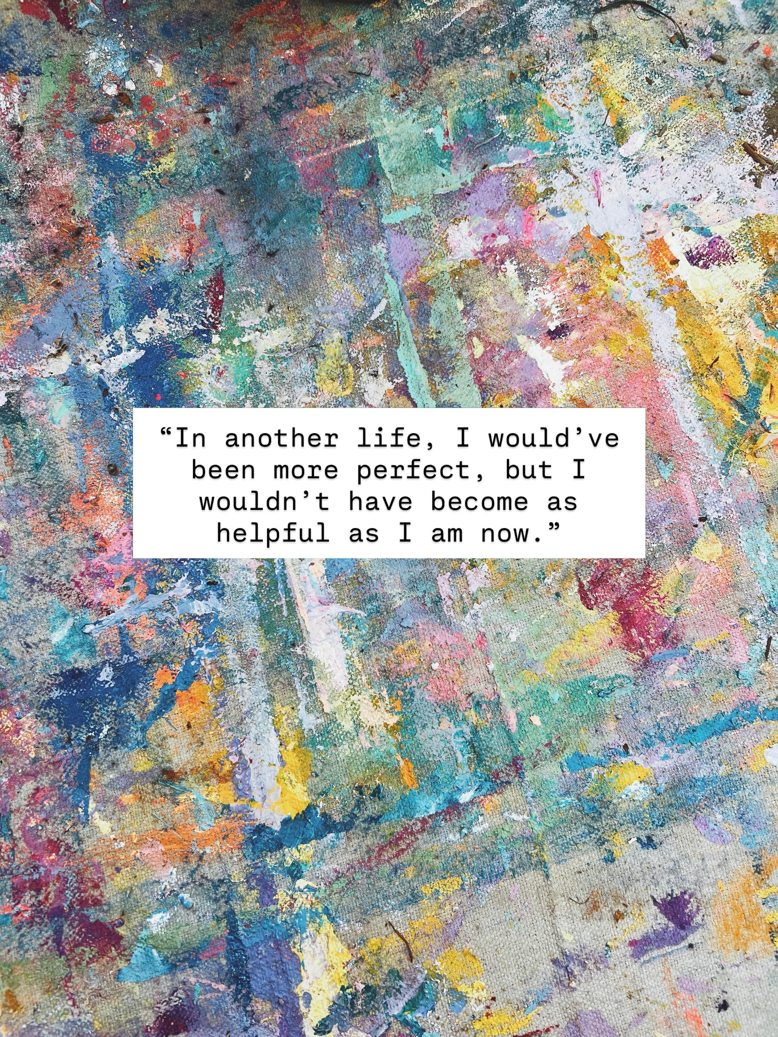 In another life, I would have stayed in the &ldquo;spiritual classrooms,&rdquo; ascending effortlessly and collecting gold stars for my &ldquo;natural abilities.&rdquo; 

But I am human, and temptation called my name.

I spent years trying to lead, t