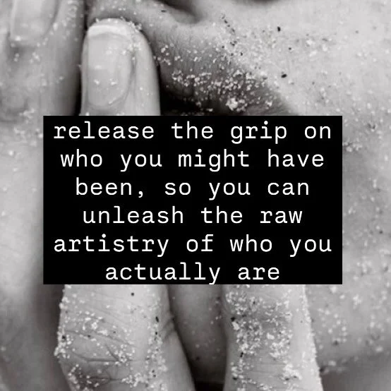 who are you when you let go 
of who you could have been? 
🌻
