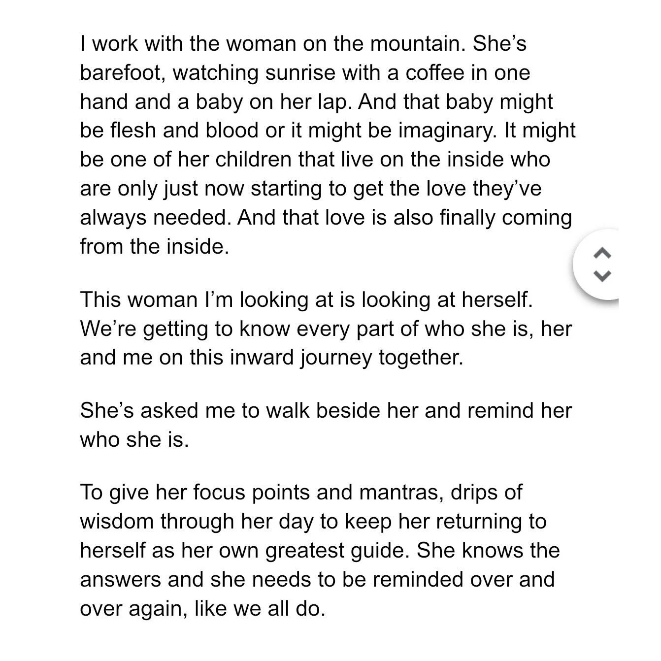 You&rsquo;re going to be ok, my love. 🌻✨ 

x, cha 

 ◇ I hold, nurture, and guide women back to themselves. 

If you&rsquo;re ready to be witnessed at this depth, I invite you into private mentorship with me. 

Doors open right now. 

◇ Link in bio 