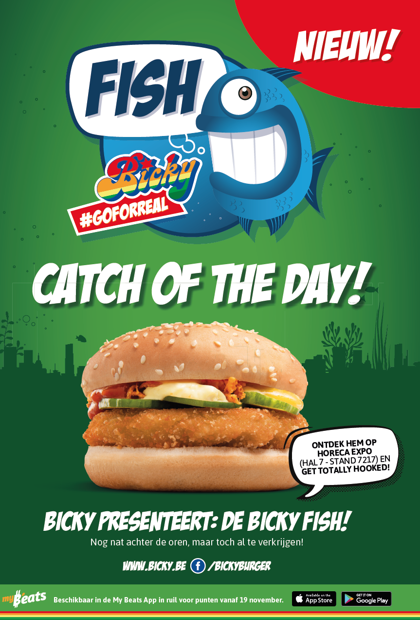 Bicky Fish Catch of the Day campagne