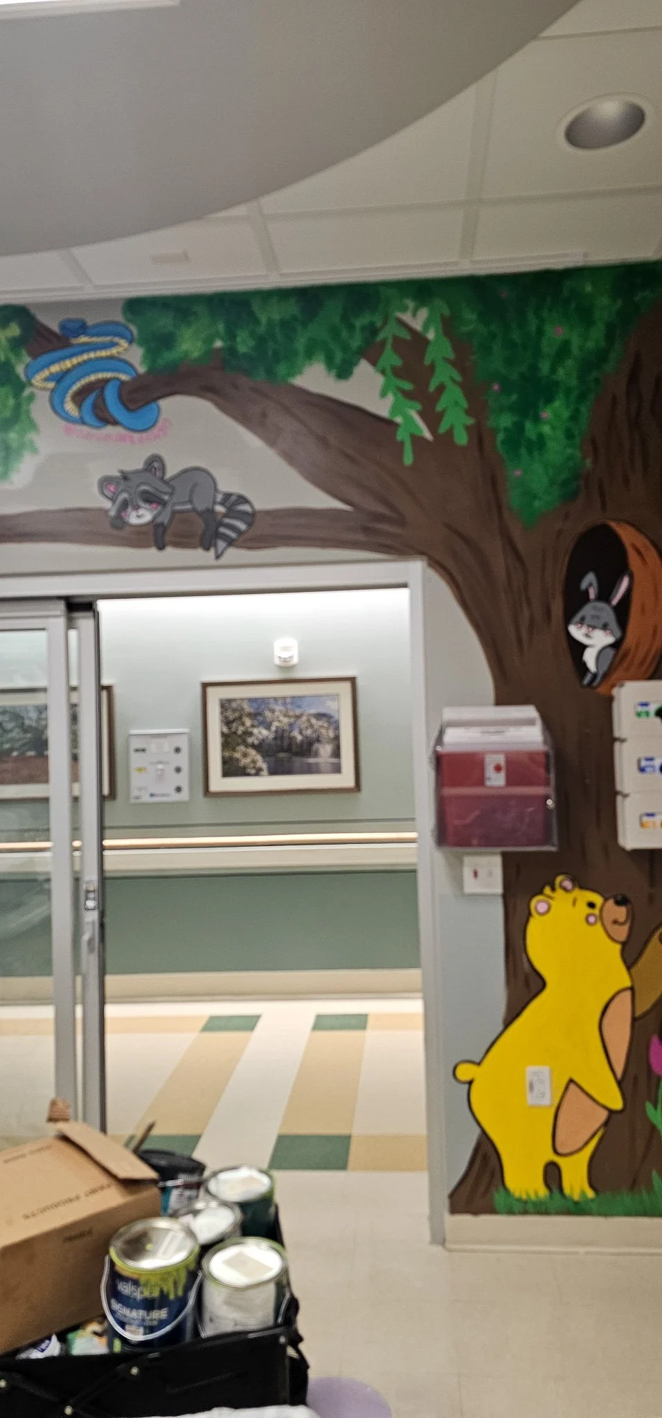 Trauma Room Mural