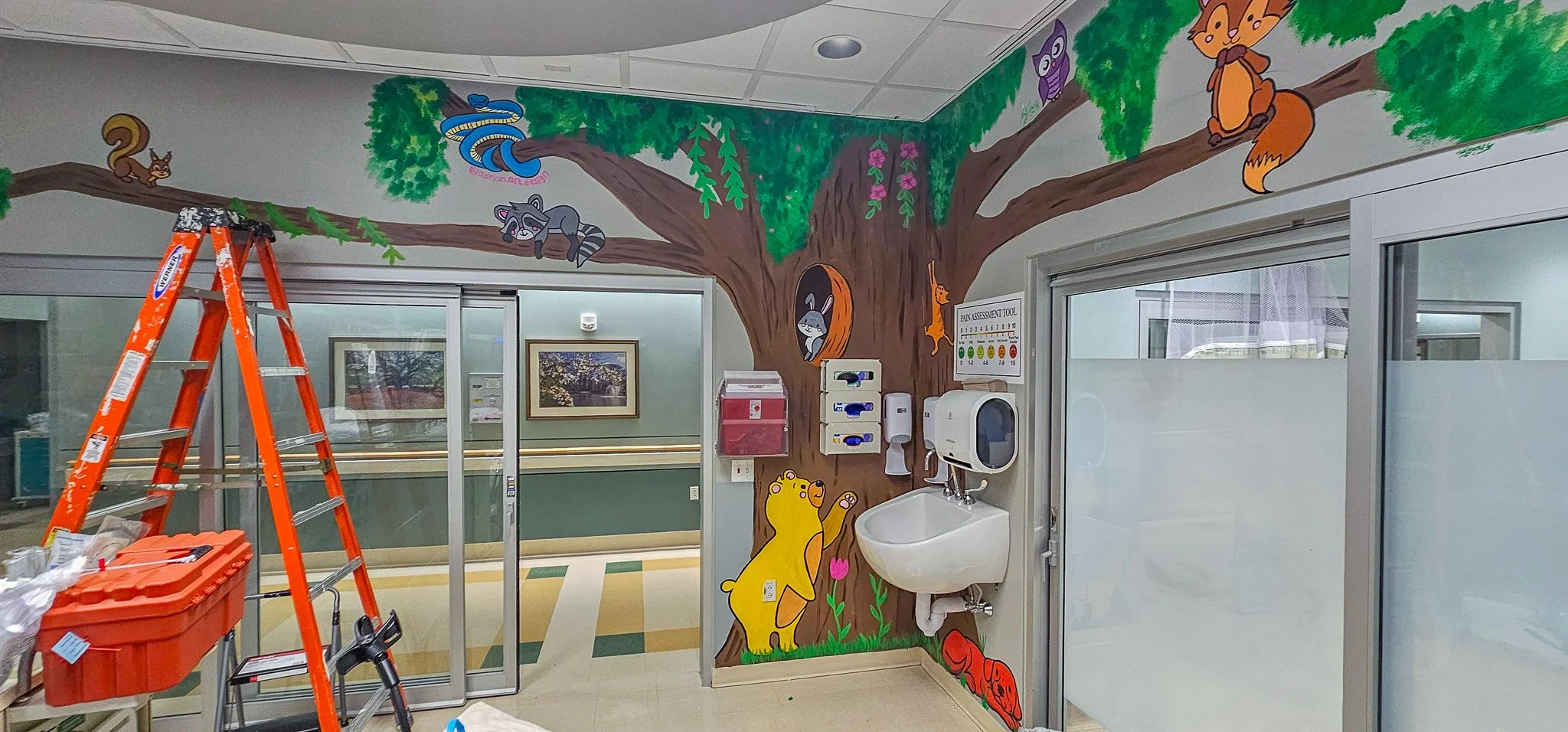 Trauma Room Mural
