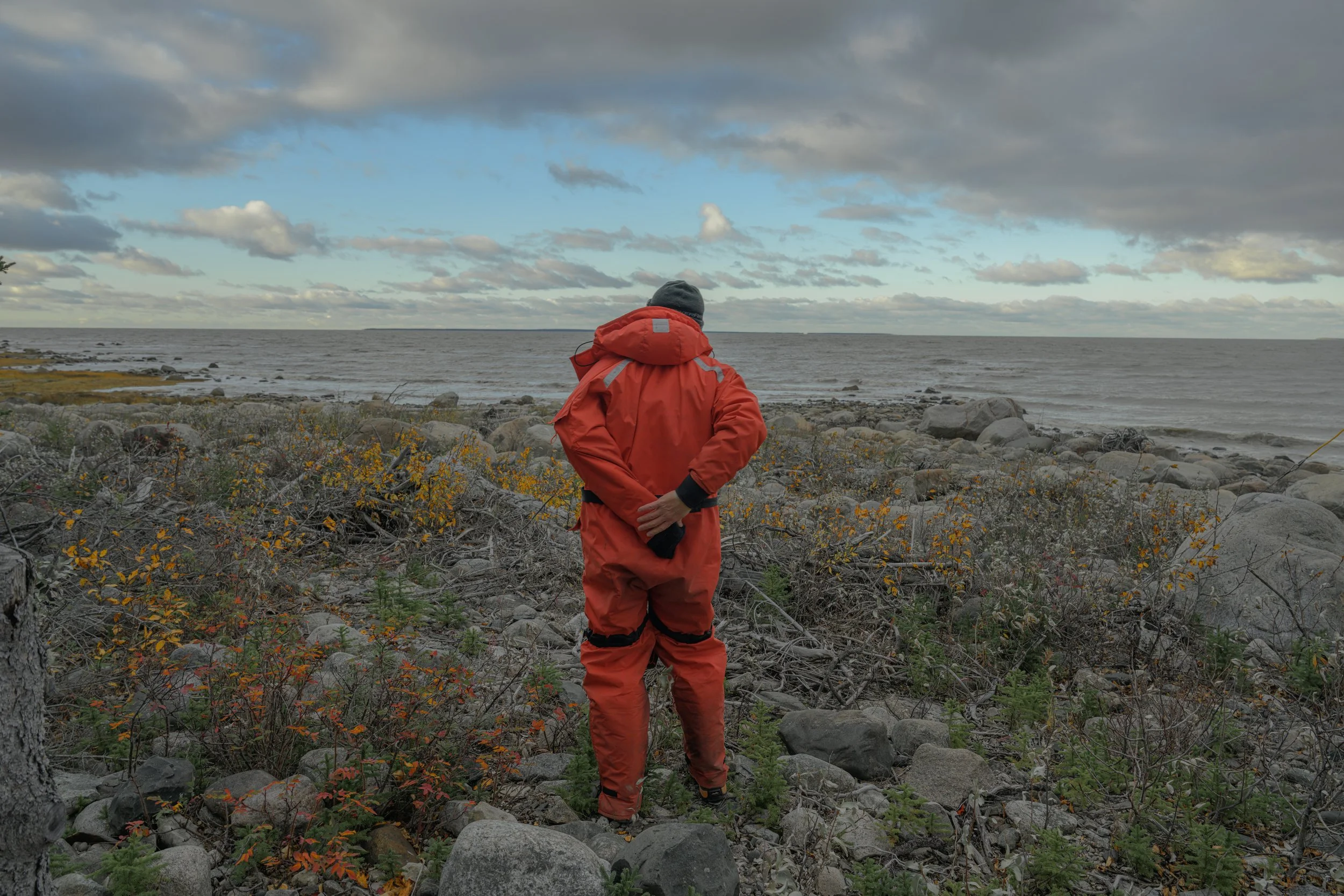 Felix Boulanger, biologist for the Eeyou Marine Region Wildlife Board.