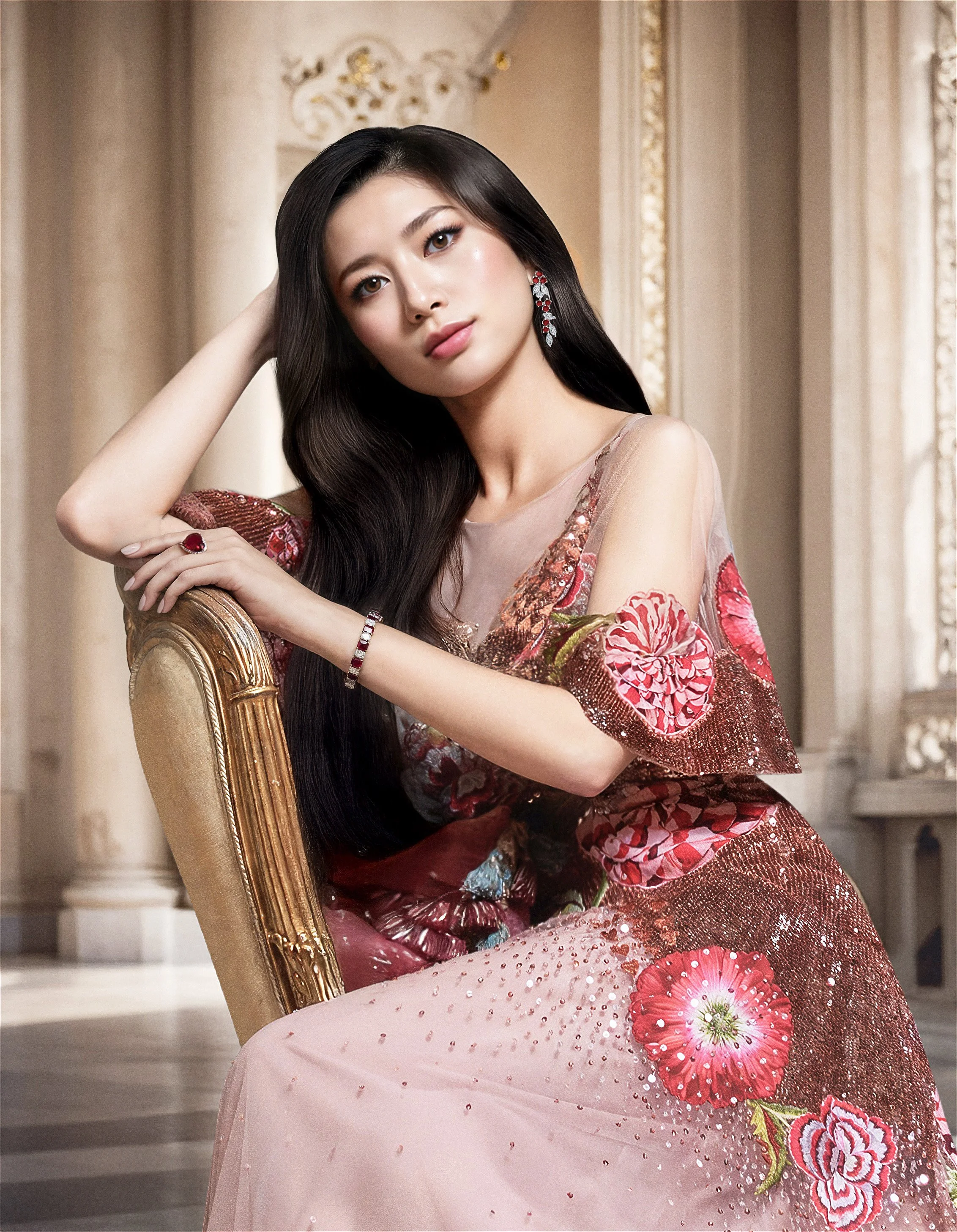 Rebecca Wang, film producer of Passion Play starring Megan Fox and Mickey Rourke, recognised for her contributions to cinema and the arts in Hollywood