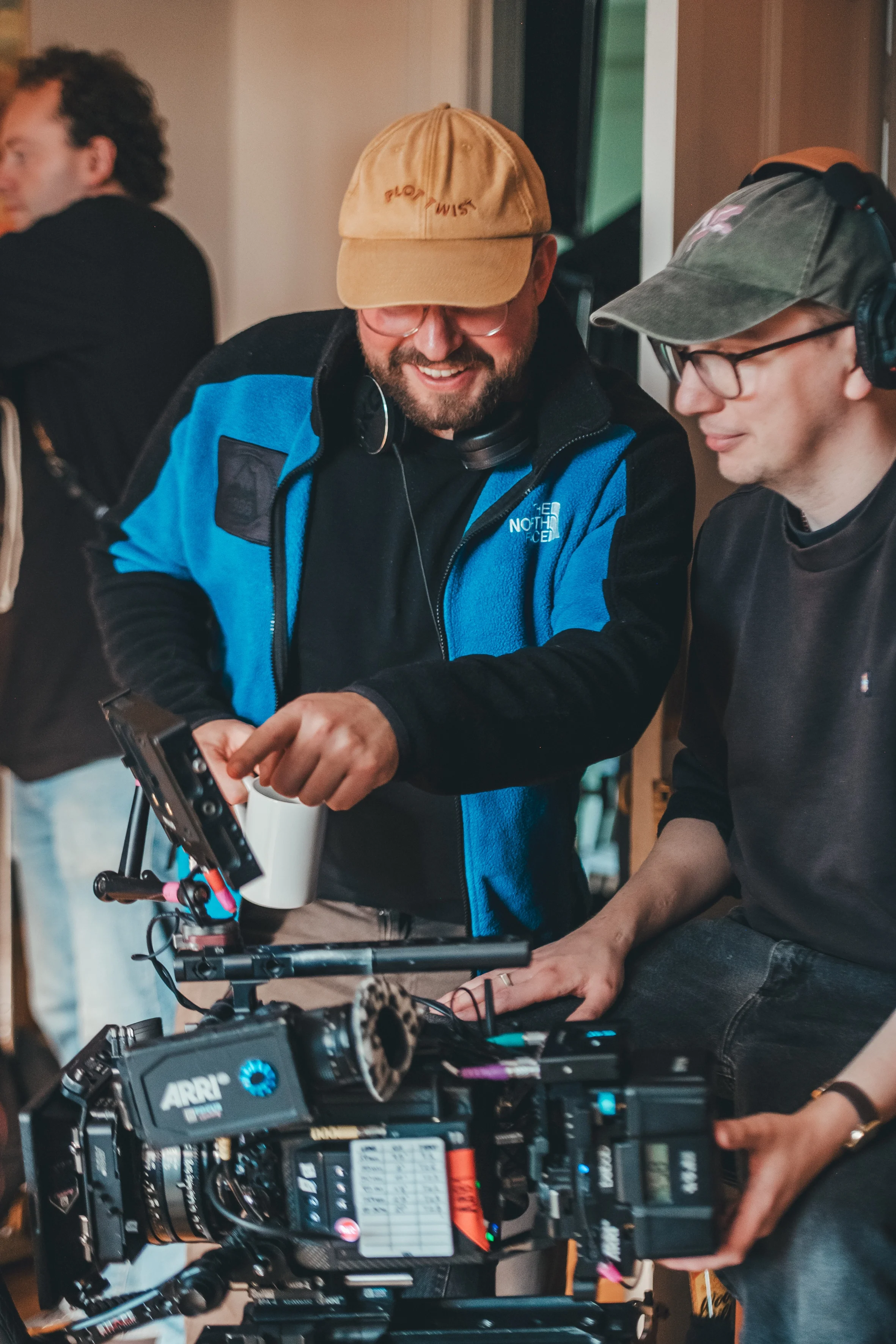 James Newman Comedy Writer and Director on set for the Short Film 'Kitty'