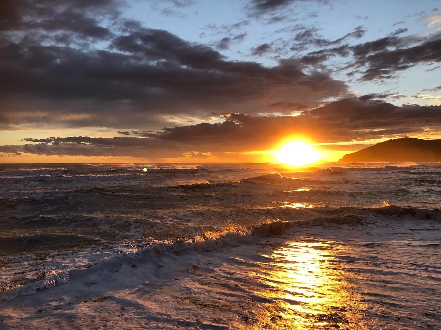 The Sunset in Liguria.JPG