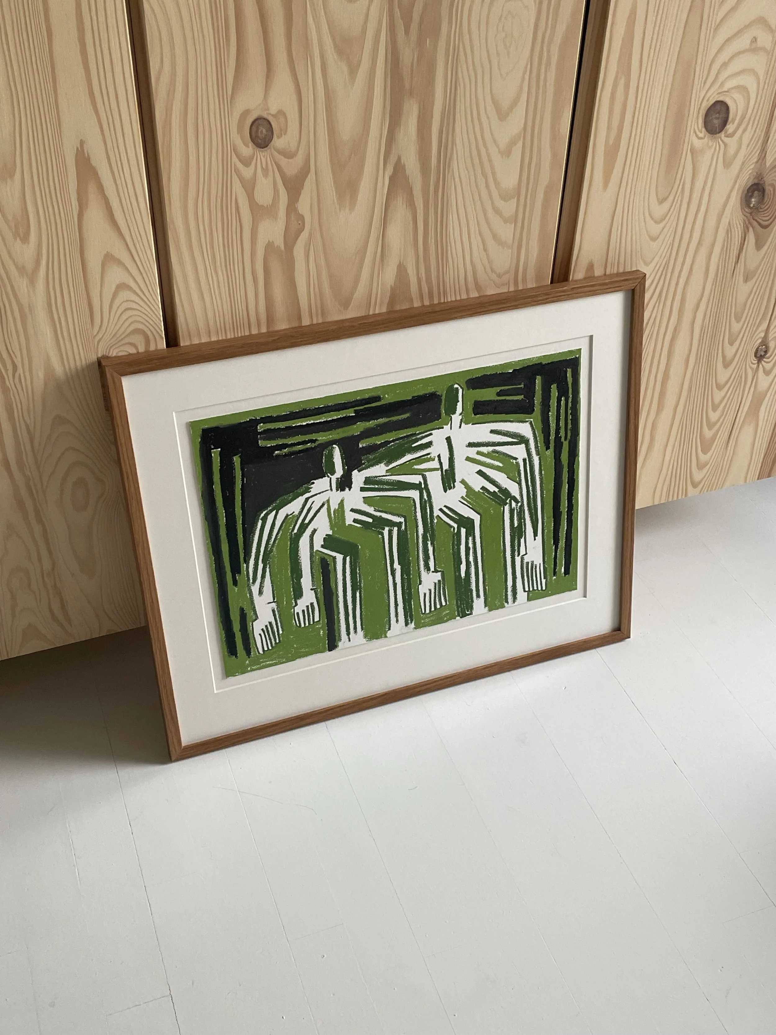 ‘Ved Bognæs hvor vi finder rasmsløg’
Oliepastel på papir
A3
Indrammet i olieret egetræ, med 70% UV beskyttelse of refleksfrit.
Mål med ramme: 56 x 45 cm.

4.800 DKK 