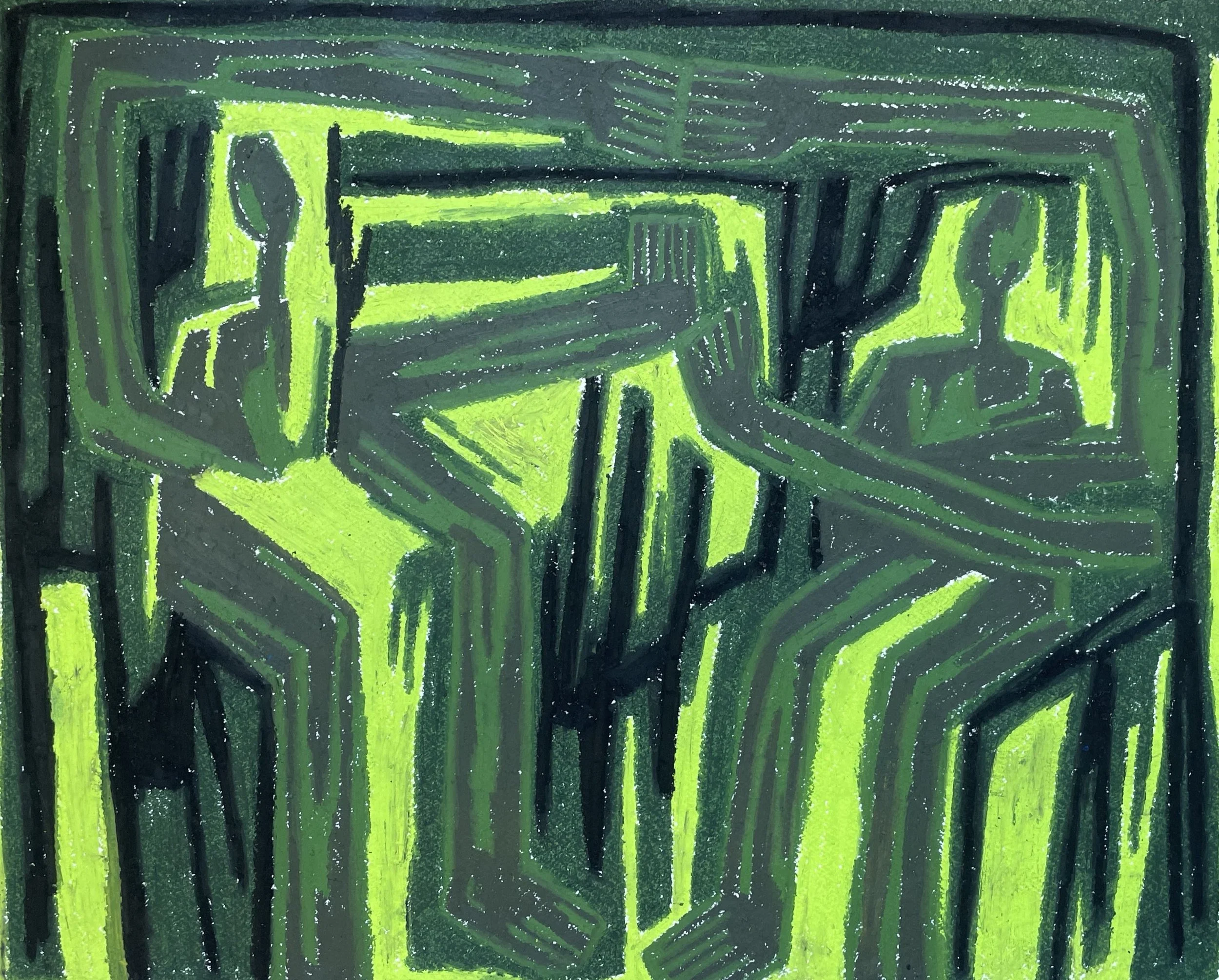 ’Finder det sammen’
Oliepastel på papir
50 x 40
2400