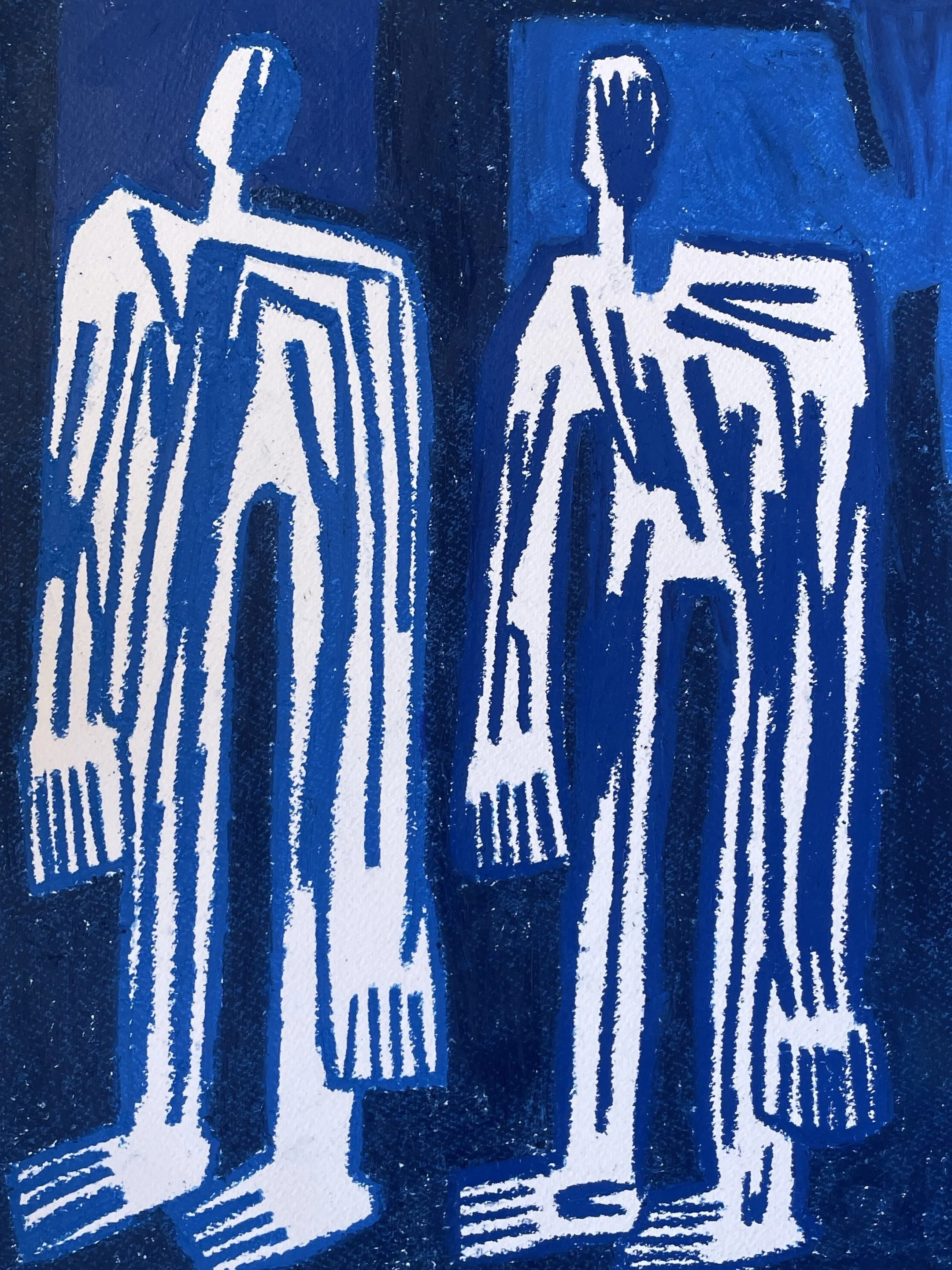 'Sensommeren går på hæld'
Oliepastel på papir
30 x 40 cm
1800 DKK