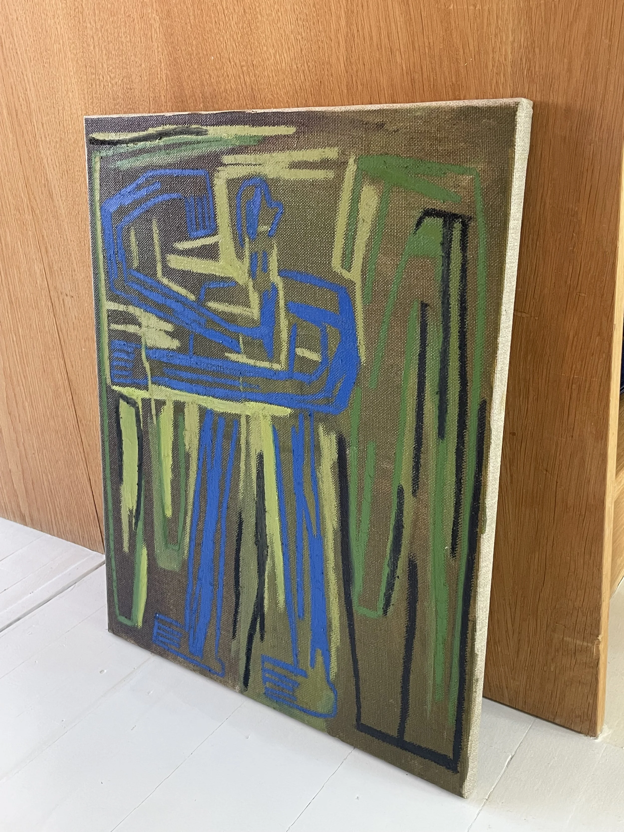 'Styrke'
Olie og oliepastel på hørlærred
40 x 50
5200 DKK