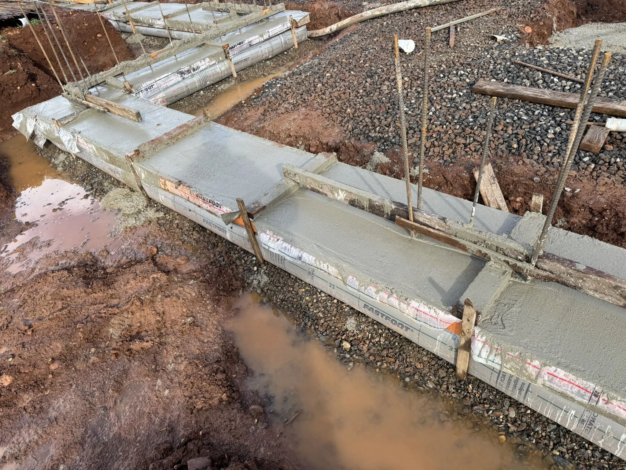 Fastfoot concrete Footing system