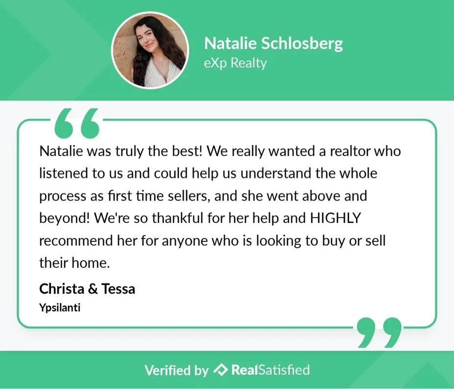A 💸 Satisfied Seller 🏠 experience from some folks I really enjoyed getting to know late 2025 &amp; early 2026. Thank you for your kind words!