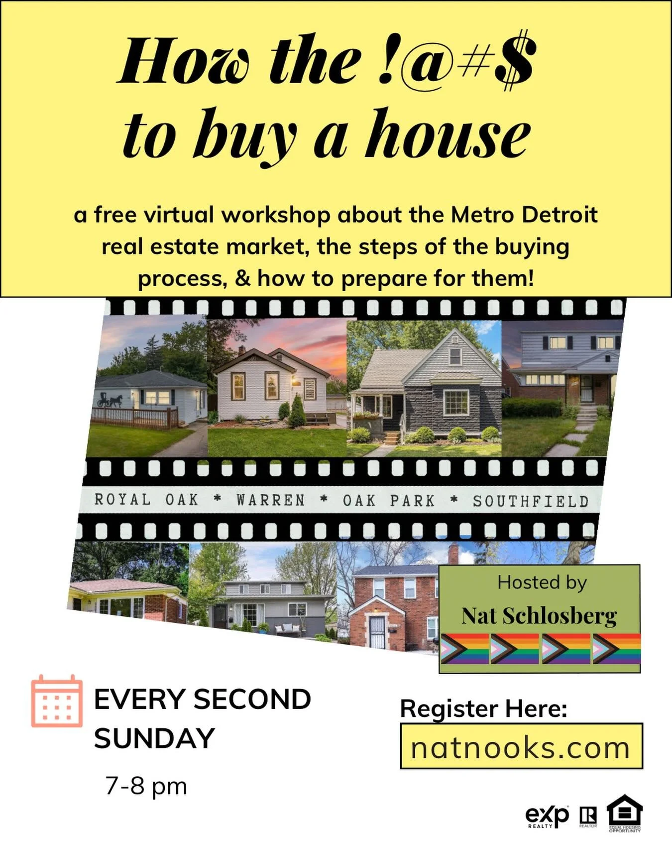 Next workshop 🔜 NEXT SUNDAY JUNE 14 🏘️ 

At 6/14&rsquo;s installment of our monthly housing workshop, we&rsquo;ll be going over the cost of buying in some of the bigger markets in the area like Detroit, Ferndale, Ypsi, AA, Dearborn, &amp; wherever 