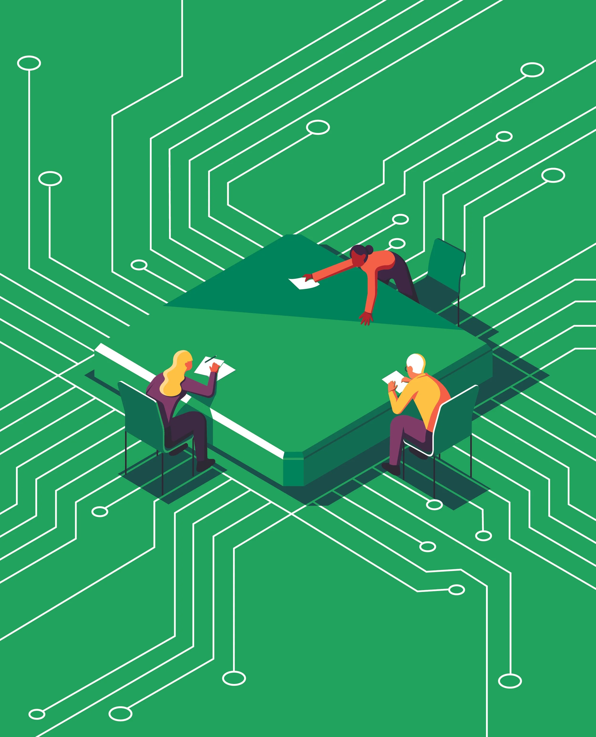  
 Harvard Business Review 
 How Pioneering Boards are using AI 
 