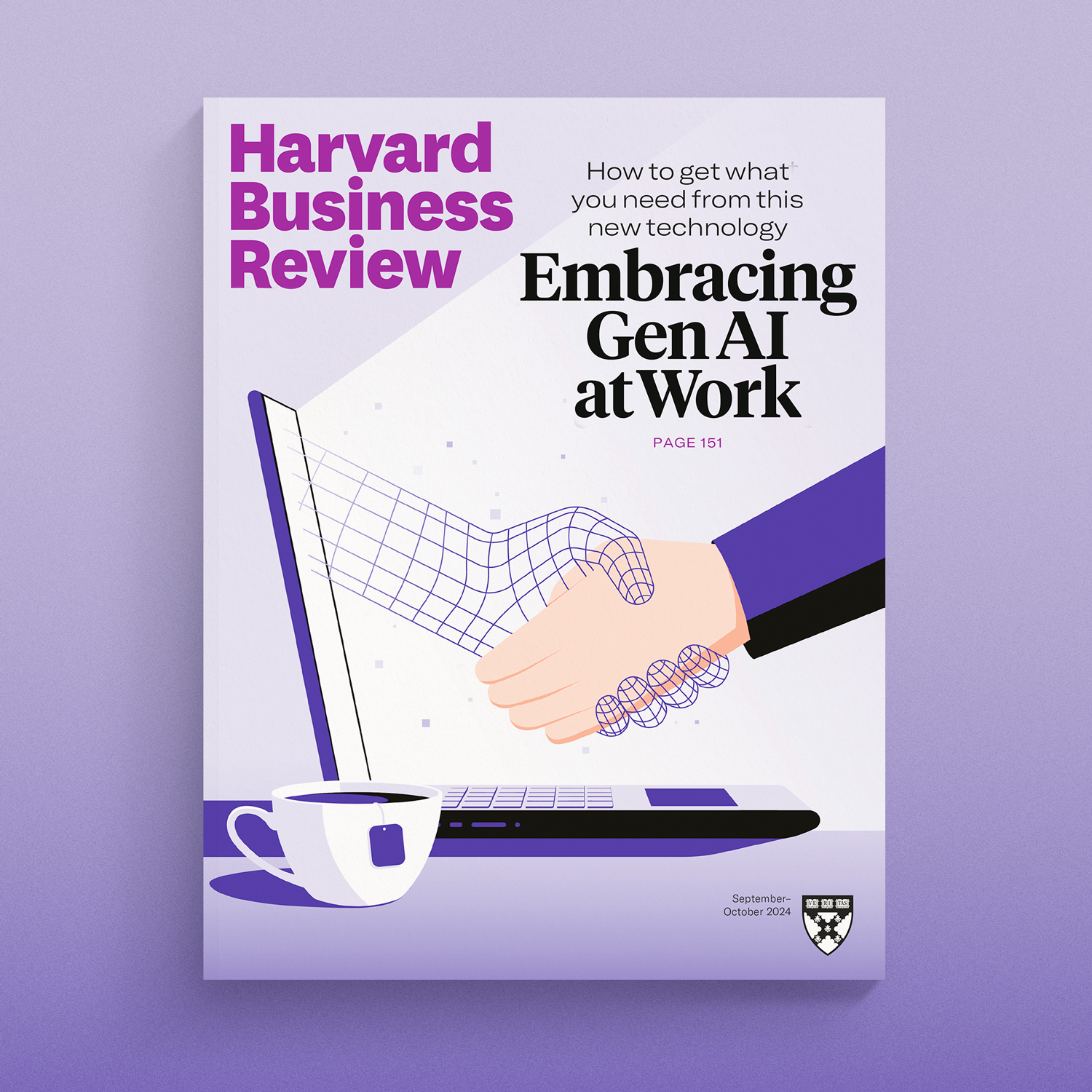  
 Harvard Business Review 
 Embracing Gen Ai at Work 
 