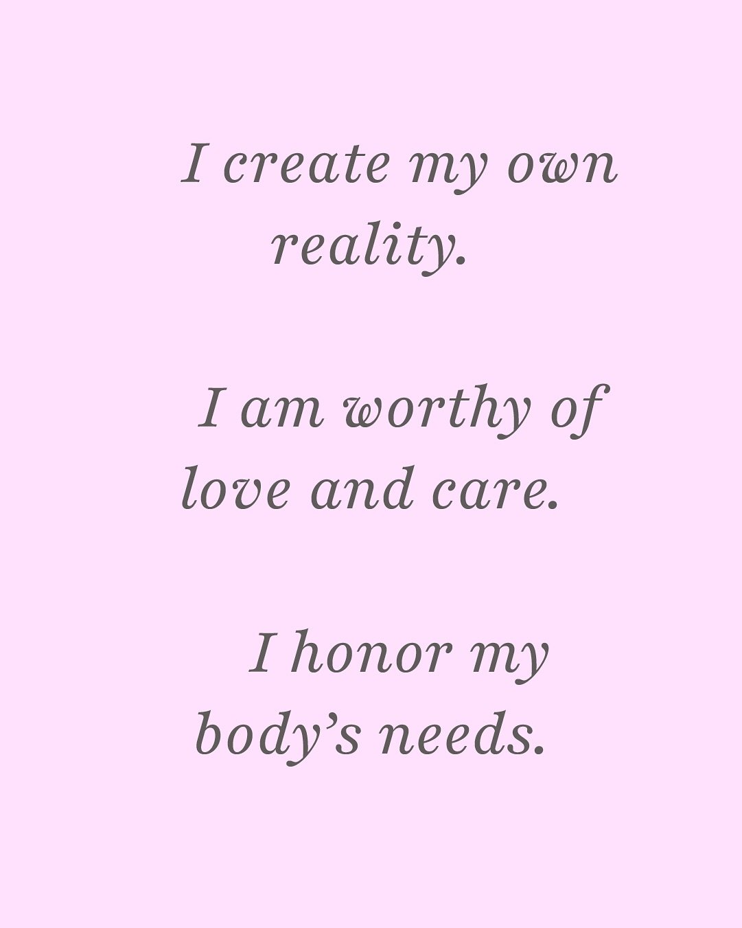 Let&rsquo;s take a moment for some self-love this Easter weekend. 🌸 The affirmations above might come in handy during the busy weekend ahead, but equally if you have a calm one coming up repeating these affirmations as and when you need to throughou