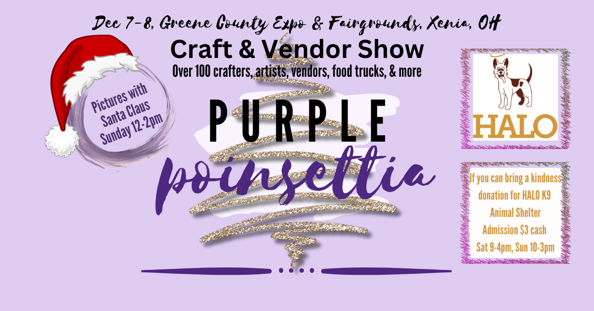 Purple Poinsettia Craft and Vendor Show