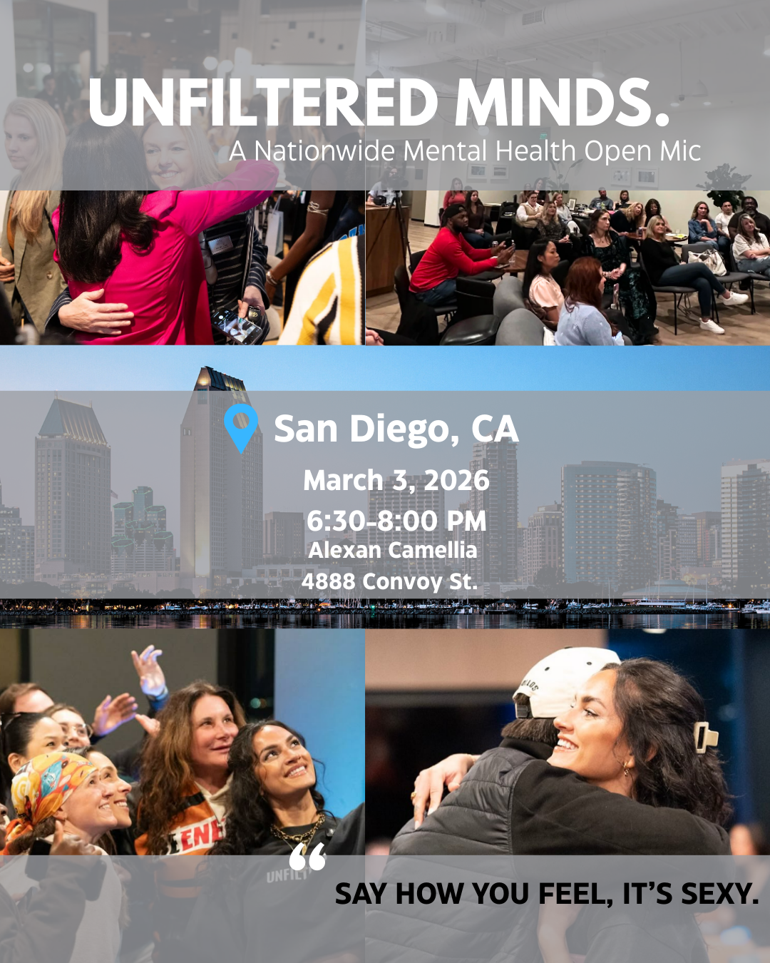 San Diego Mental Health Open Mic: A Community Wellness Event
