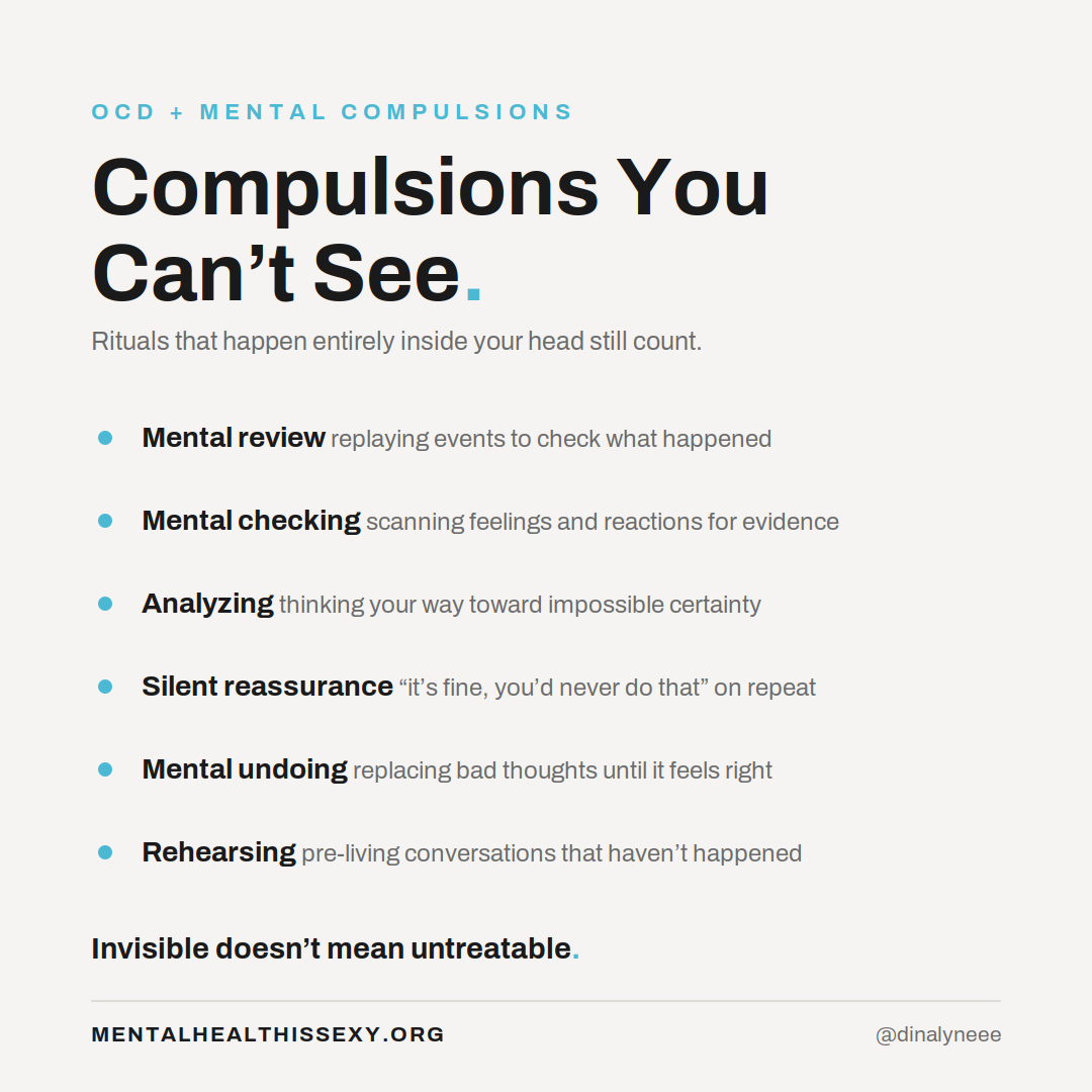 Mental Compulsions: The OCD Symptom Nobody Talks About