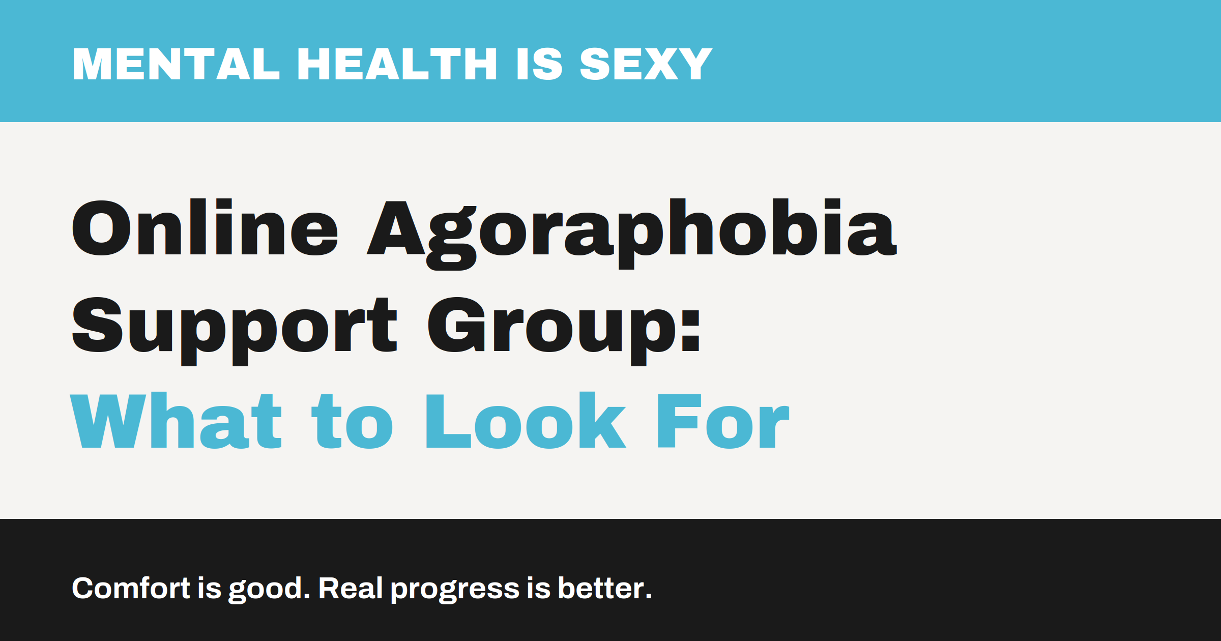 Looking for an Online Agoraphobia Support Group? Here's What to Actually Look For