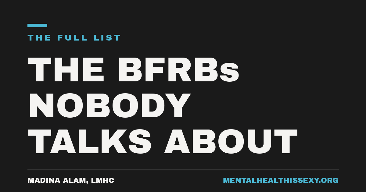 The BFRBs Nobody Talks About: Cheek Biting, Nail Biting, Lip Picking and More