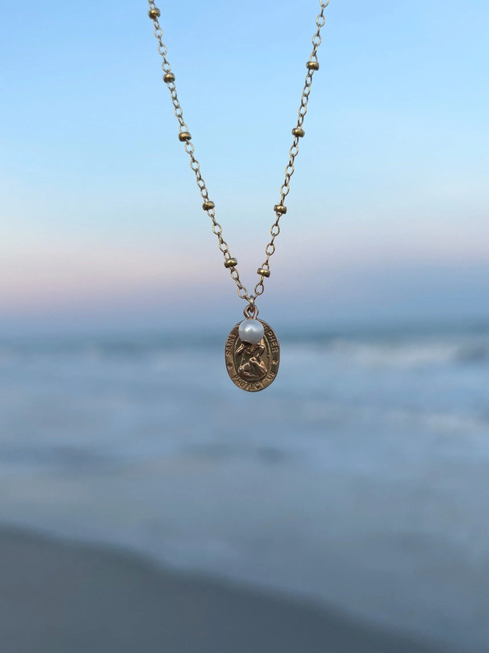 St. Christopher necklace
