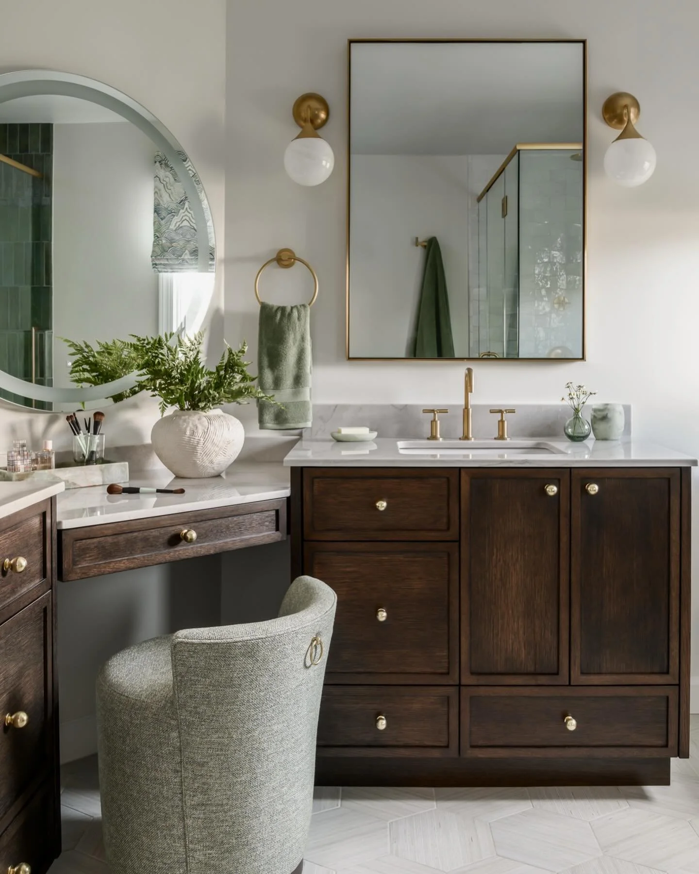 One of my favorite parts of custom design is the ability to create a space that truly reflects how a client lives without compromise.
This bathroom was thoughtfully designed from the ground up, allowing every detail to be tailored to my client&rsquo;