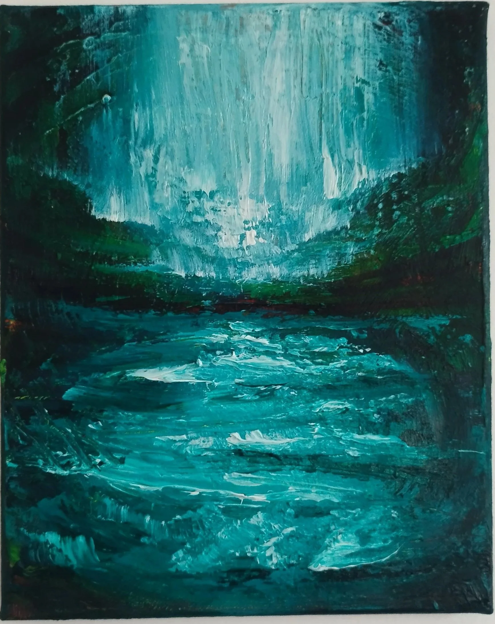 Avenger, oil on canvas, 20x30cm, 2025, £200 (sold)
