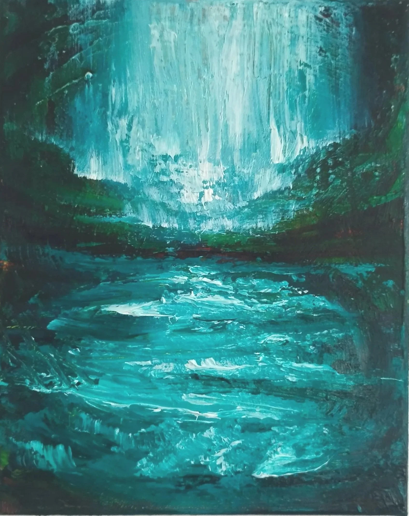 'Avenger', 
Oil on canvas, 
20x30cm, 2025, 
£250 (sold)