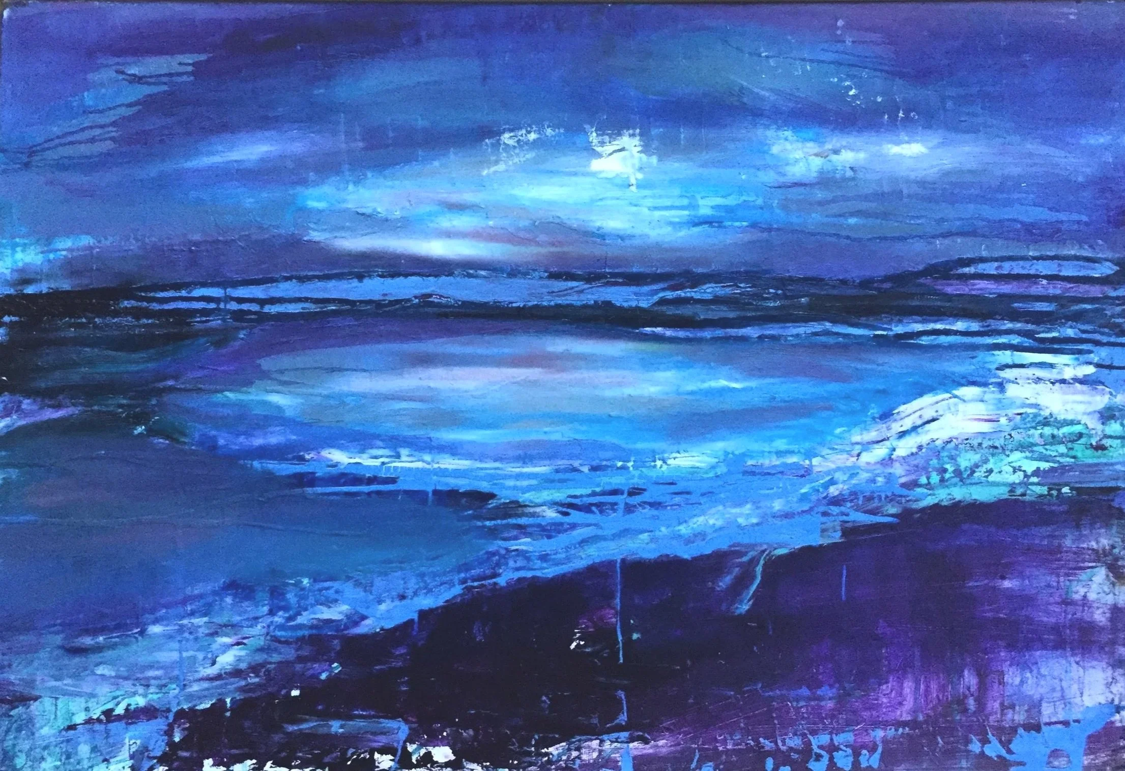'Wintery Tay'
Mixed Media on board,
70x90cm, 2020
SOLD
