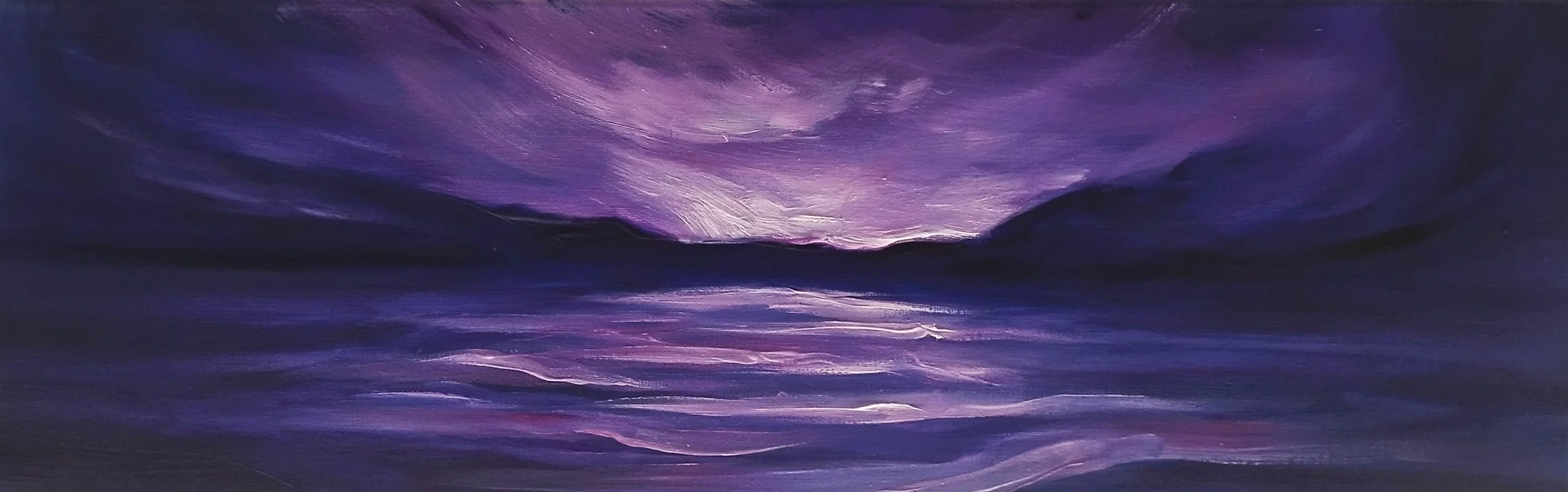'Changing of the Winds'
Oil on canvas, 25x35xm framed, 2025
£555