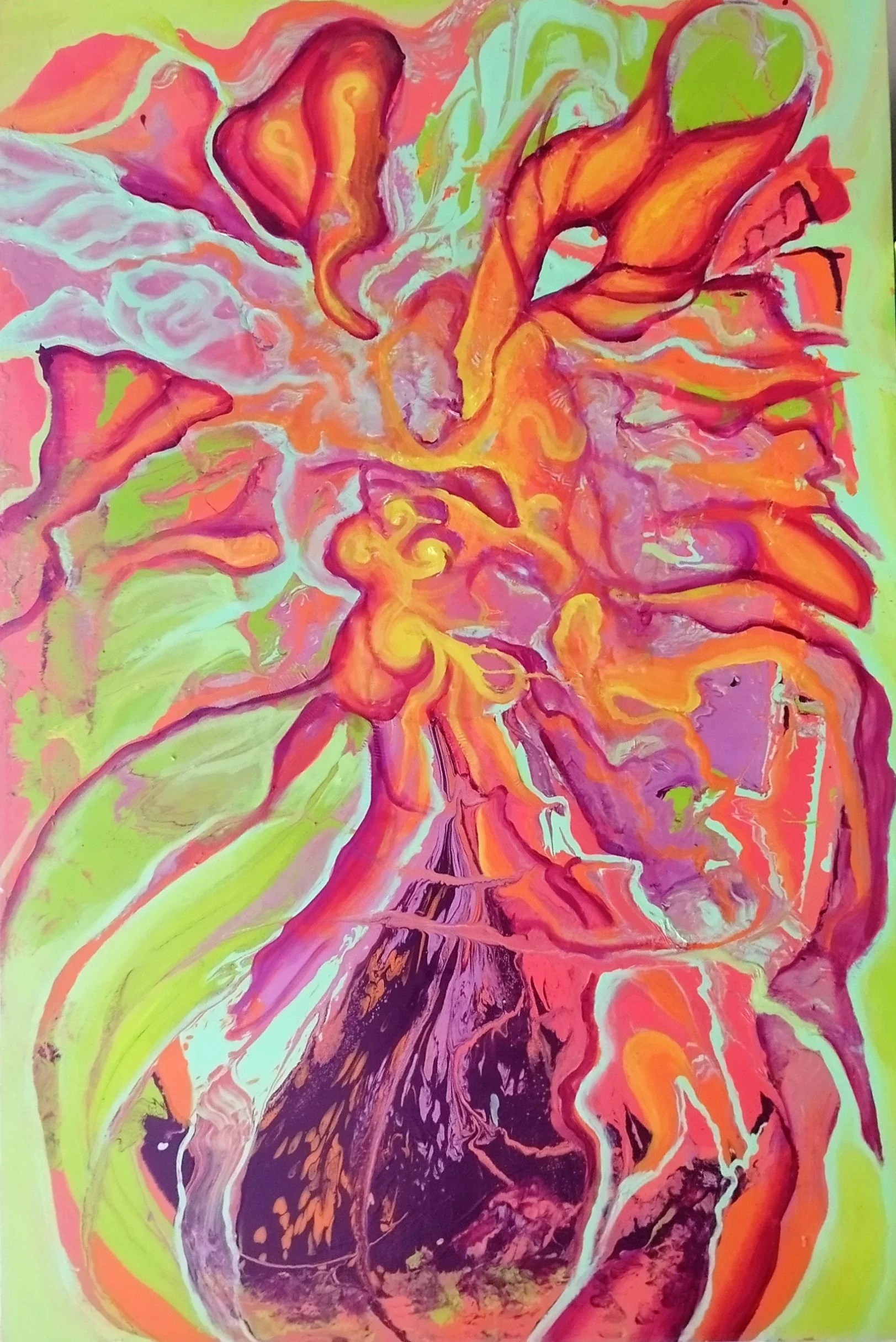 Catastrophia, oil on canvas, 50x90cm, 2024 (unavailable)