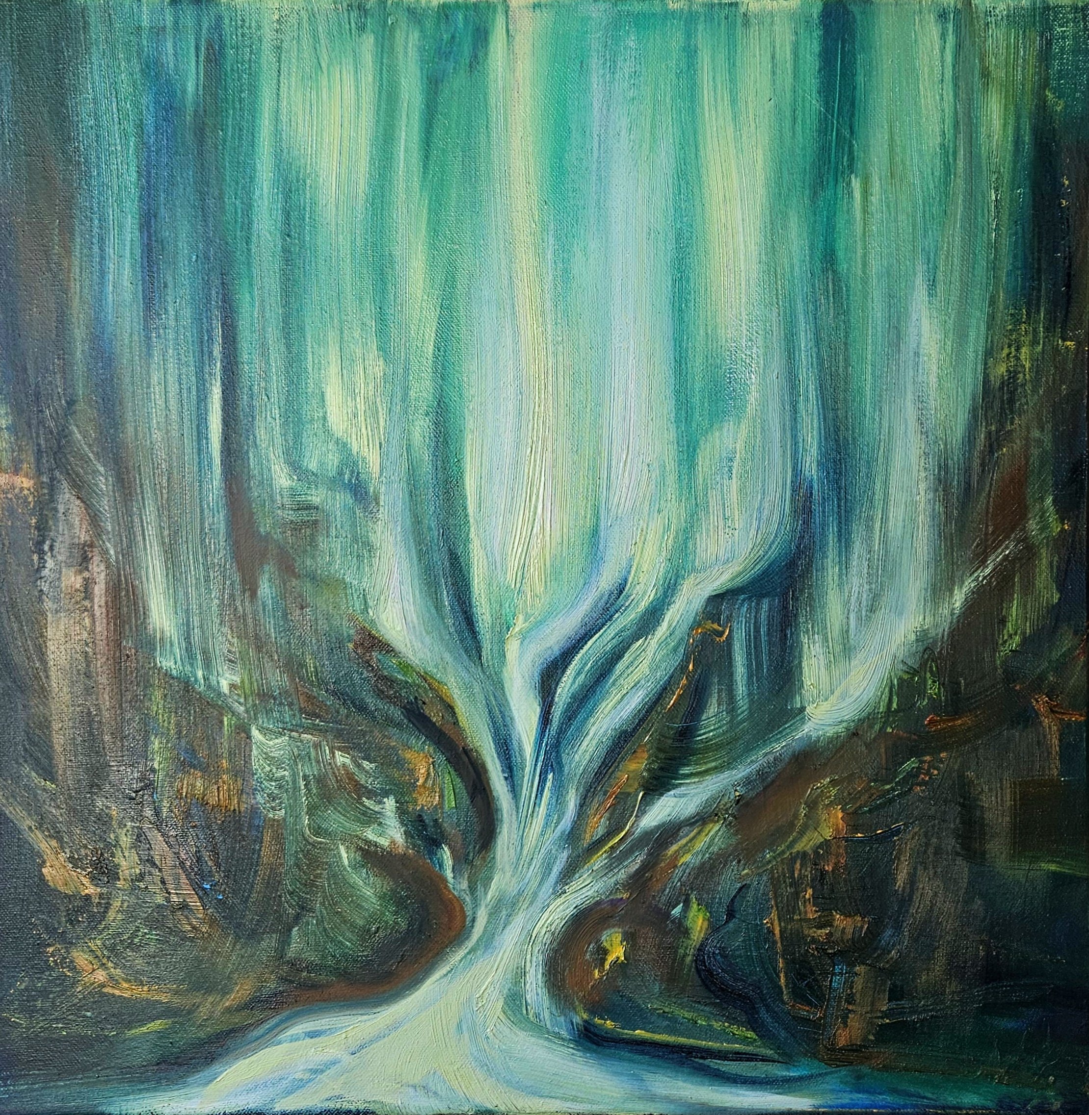 'The Victory is won'
Oil on canvas,
55x55cm framed, 2025
£3,750