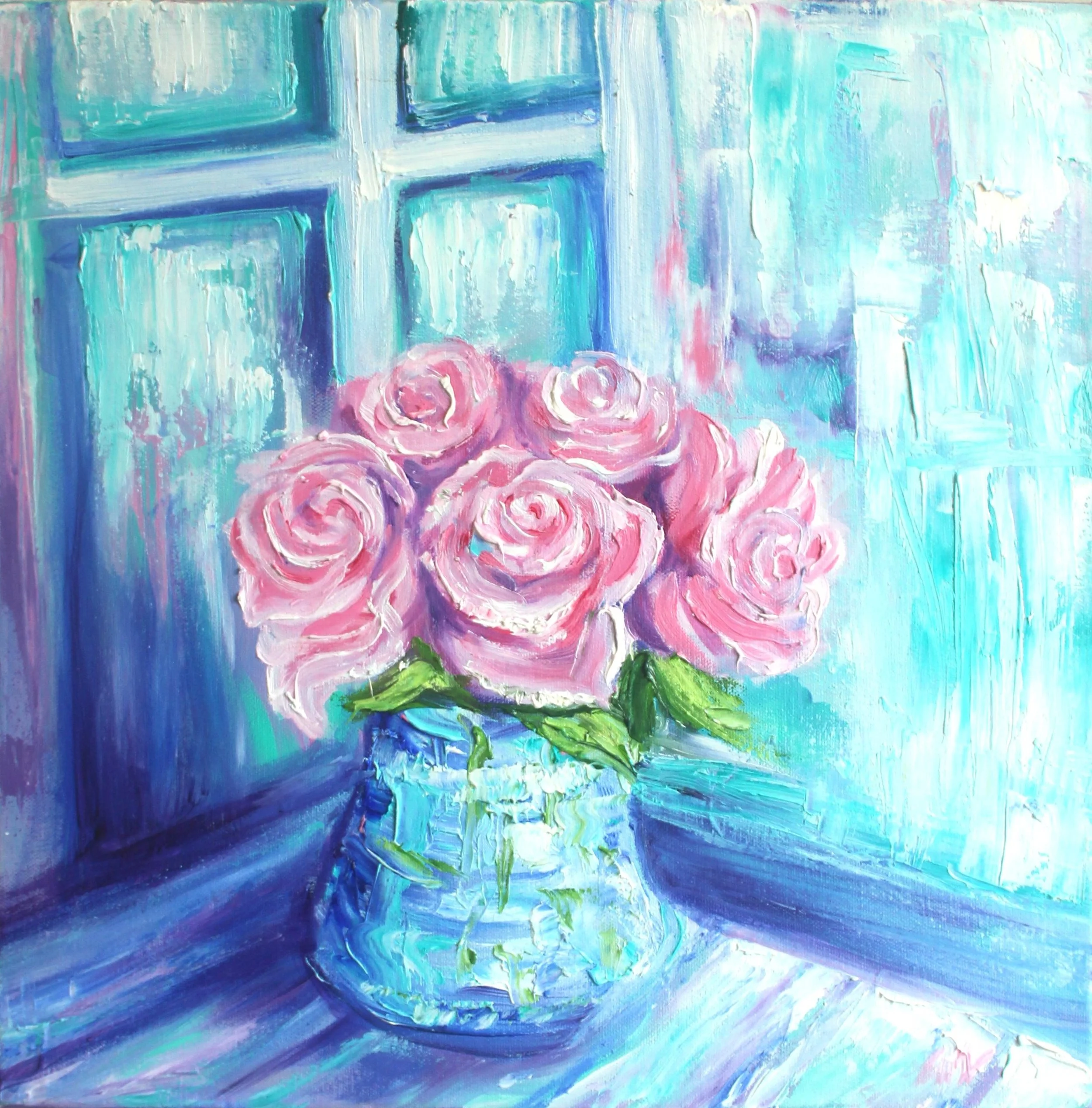 ' Sunday afternoon'
Oil on canvas, 
50x50cm
2026
£2,350