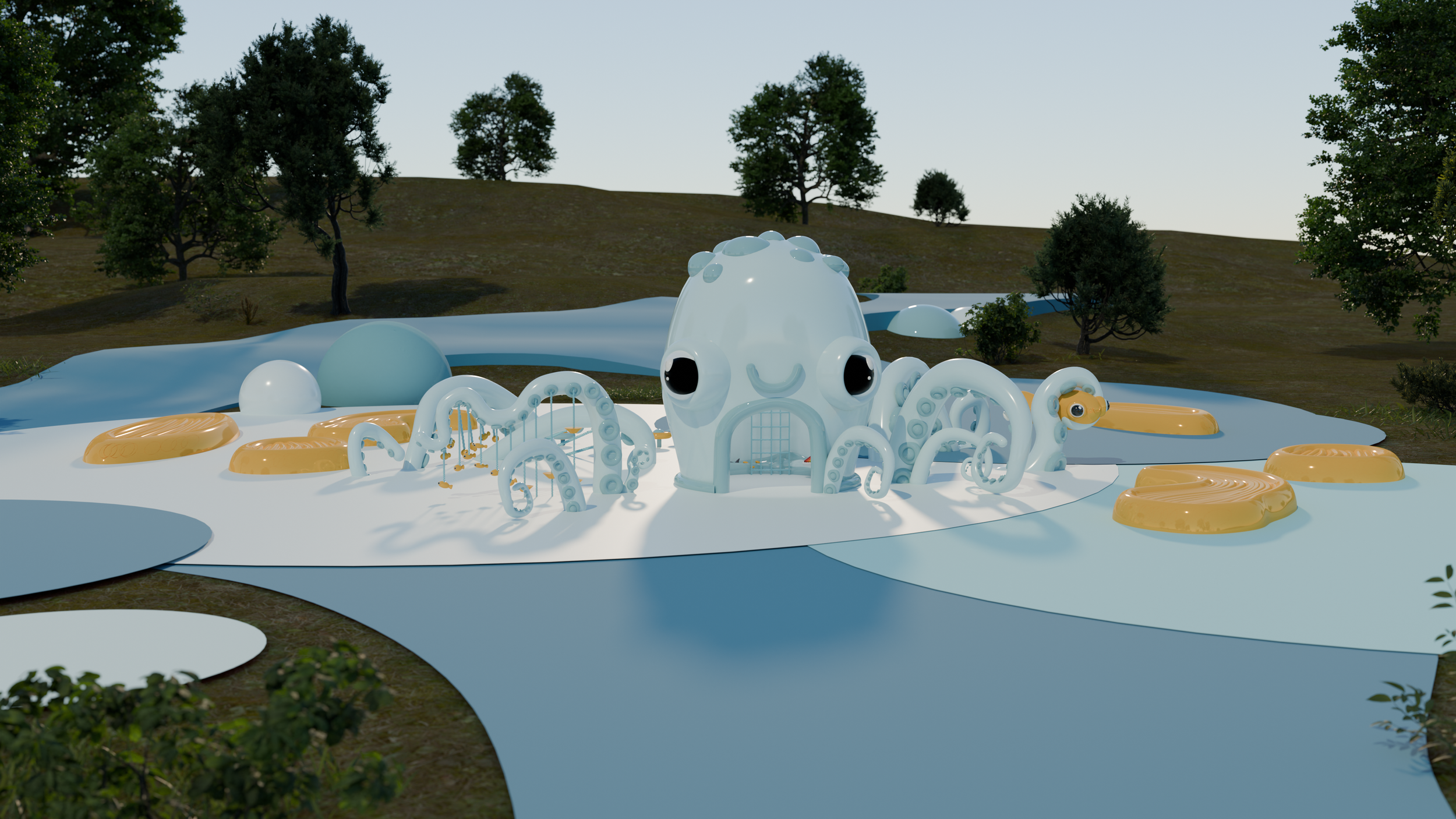 Playground design made with Rhino 3D