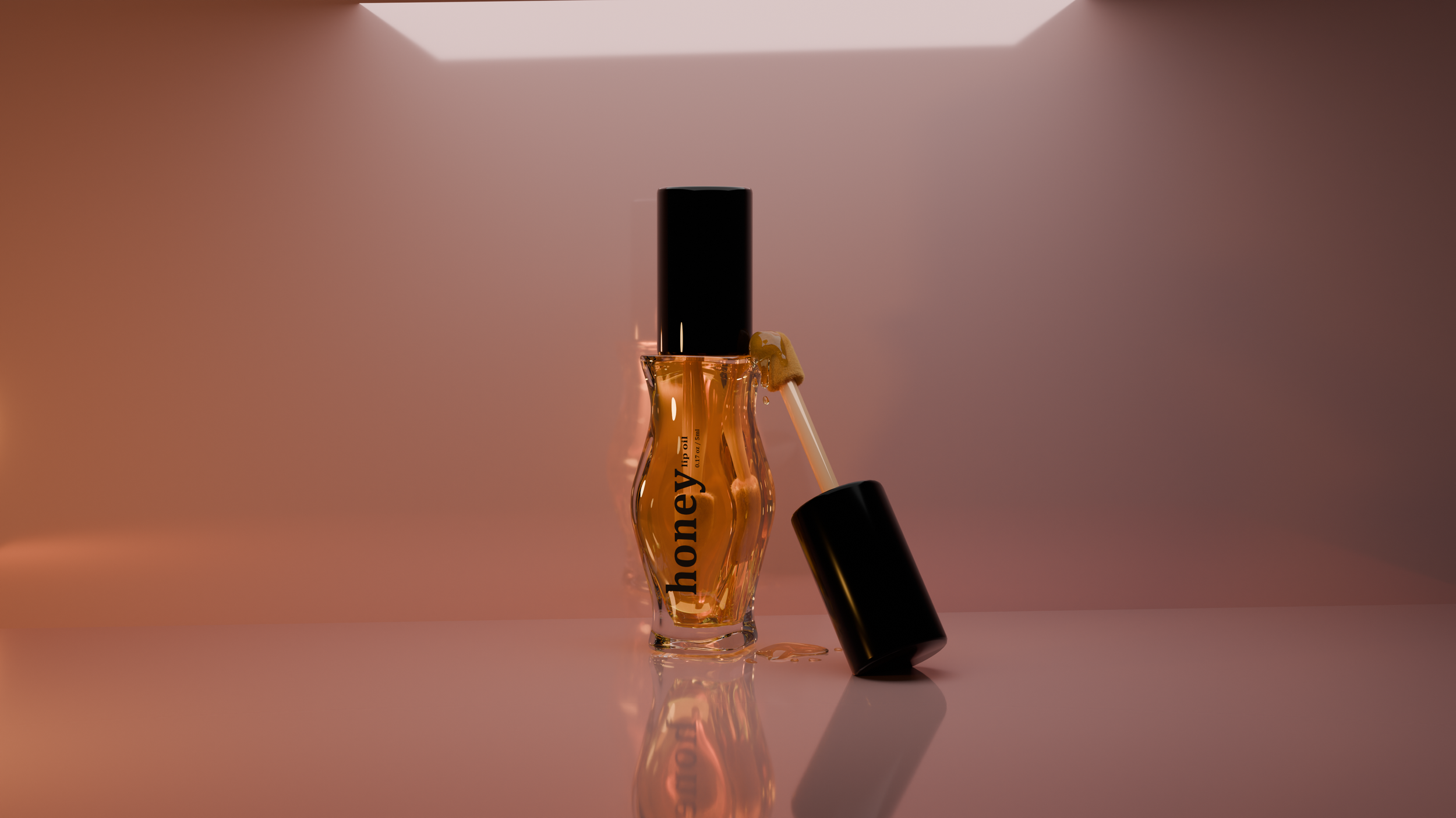 Lip Oil made in Blender