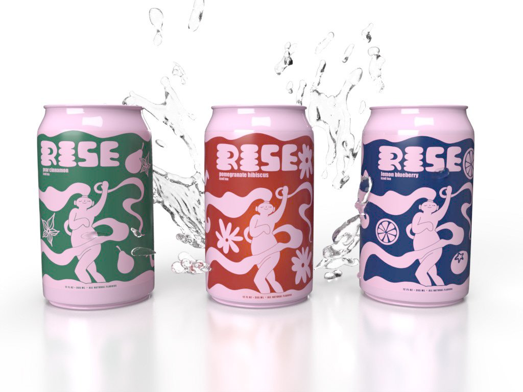 Bottles made in Adobe Dimension