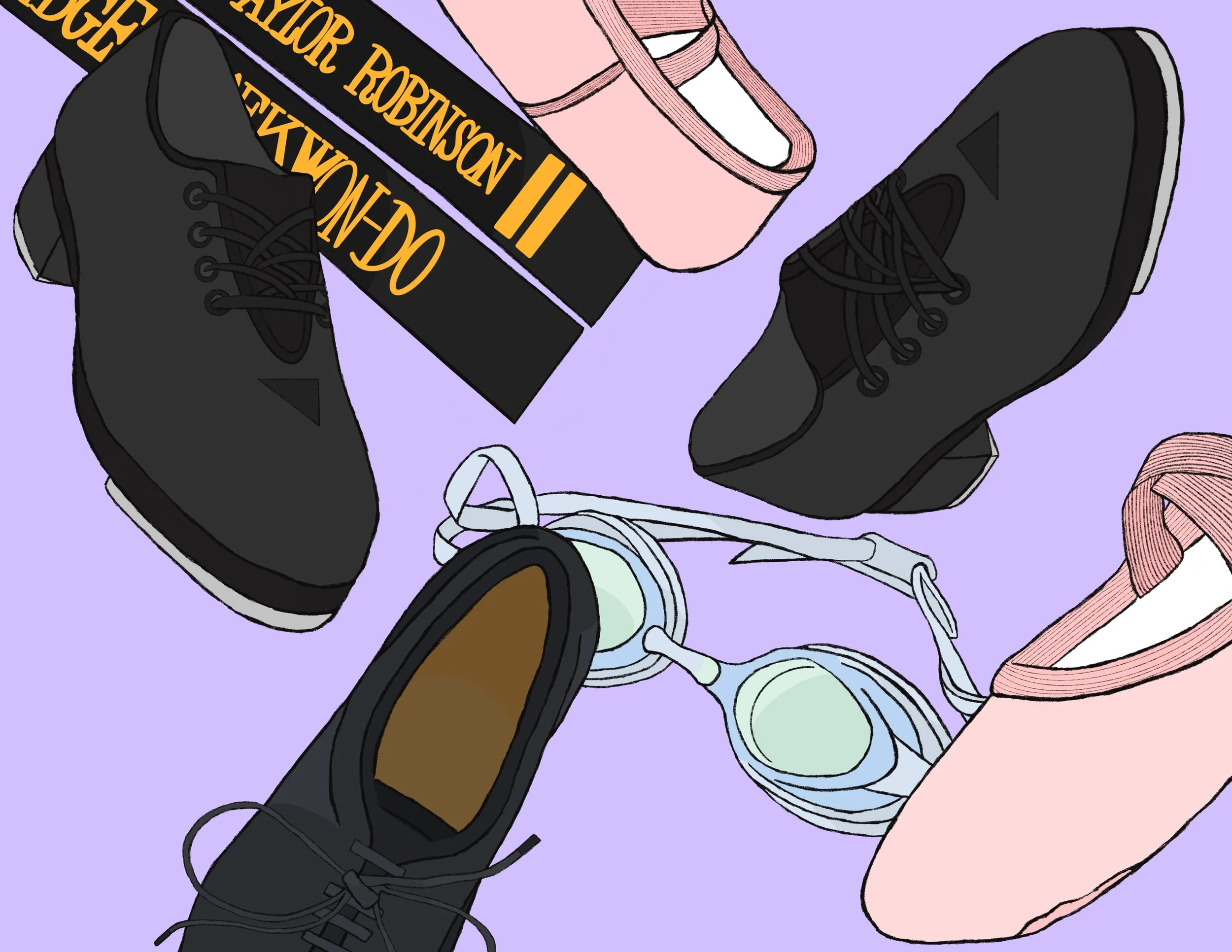 SHOES OF LIFE (Digital on Procreate)