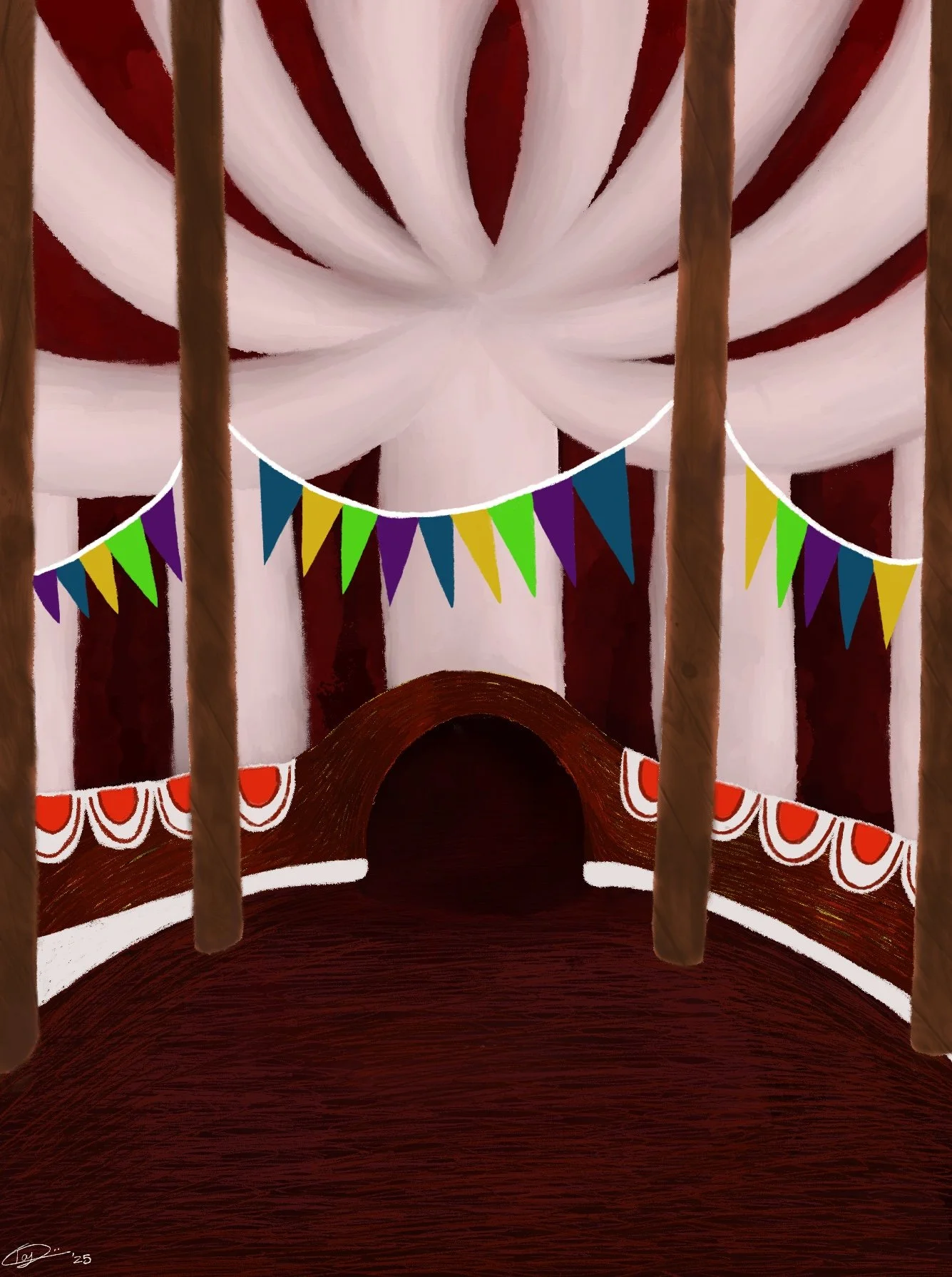 LAST FESTIVAL (Digital on Procreate)