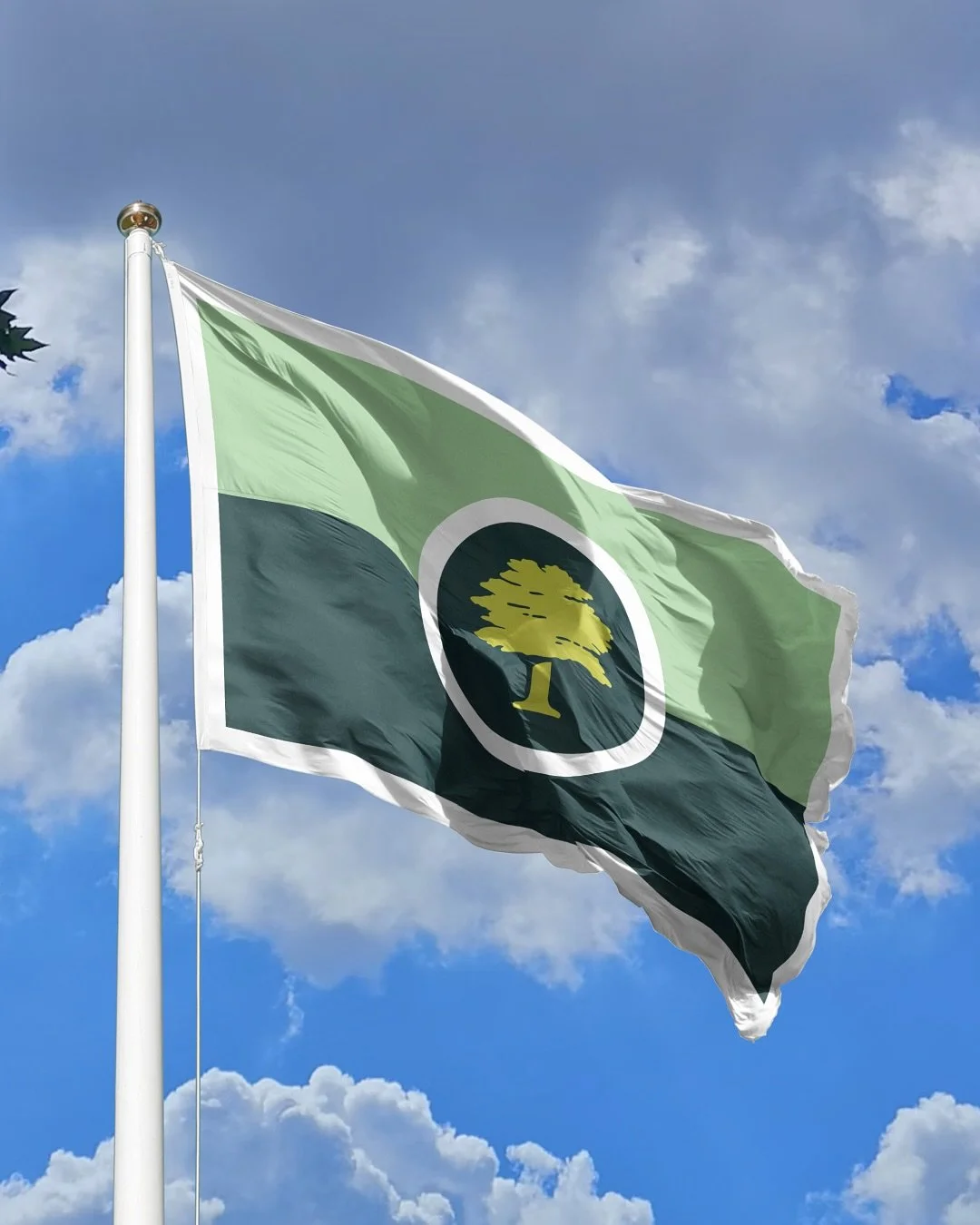 My flag submission for the new Overland Park flag 🌳 @cityofoverlandpark 

Some context:

The most iconic piece of the Overland Park brand, even before the new redesign, was the &ldquo;OP Tree&rdquo;. I have always loved it&rsquo;s simplicity and sym