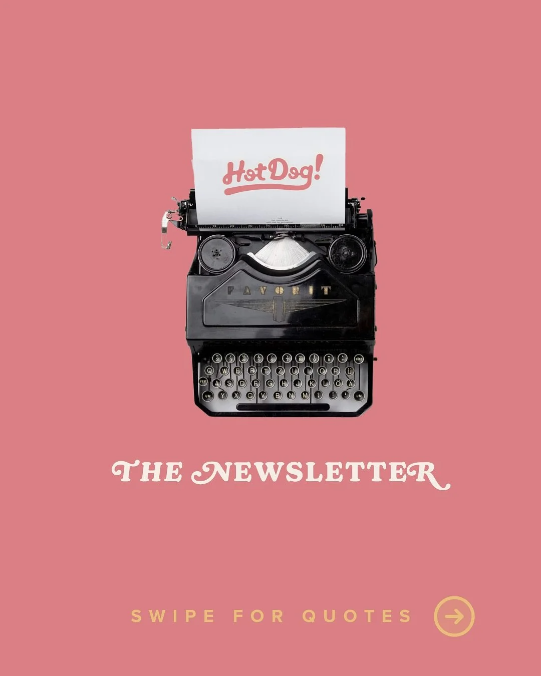 Snippets from my monthly *10 things worth sharing* newsletter 🌭 

It&rsquo;s sometimes sentimental, sometimes silly, always packed with quotes, videos, articles, or podcasts I&rsquo;m enjoying.

This thing has somehow survived 7 issues so far, and i