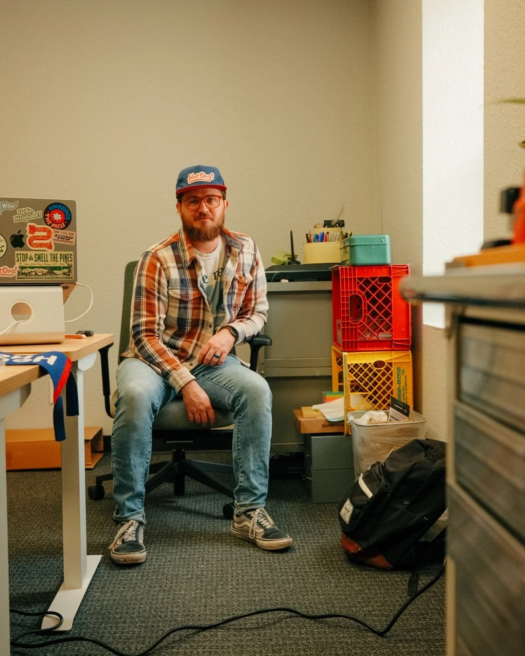 I&rsquo;m moving out of my home office and into a new studio!!! 🌭

It&rsquo;s nothing fancy. It&rsquo;s just a small room with a single window above a witchy crystal shop in Overland Park, Kansas. It smells like patchouli 24/7, but the rent is cheap