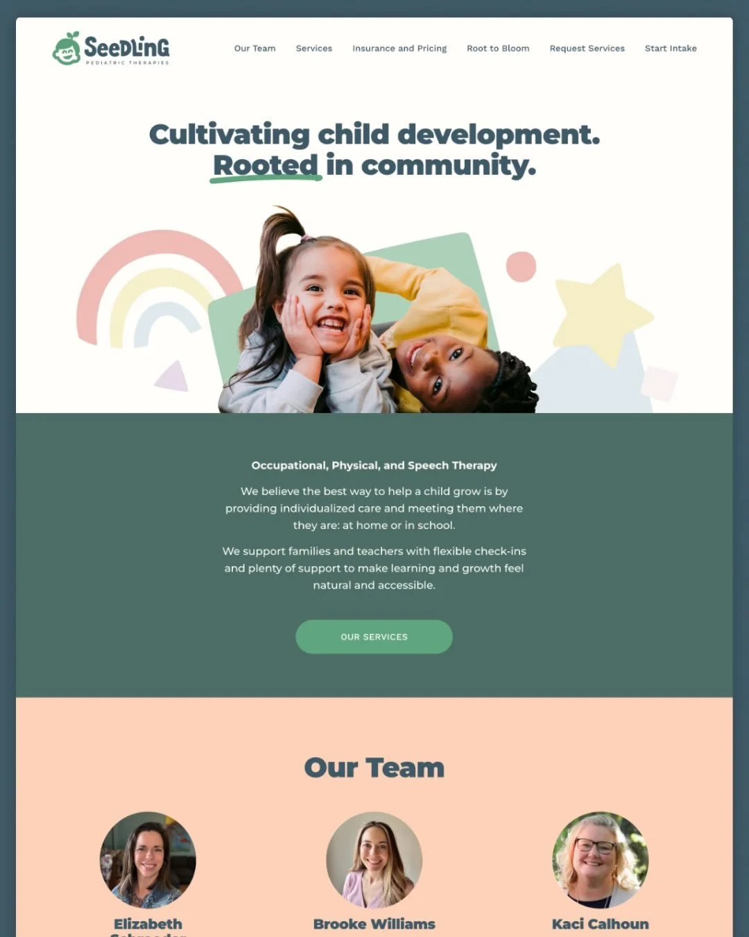 Lots of new projects for @seedlingtherapies in the works!! 🌱💚

Seedling was our very first brand identity back in 2023. We love their team and are so proud to see them growing! This year we&rsquo;ve been working closely with them on several marketi