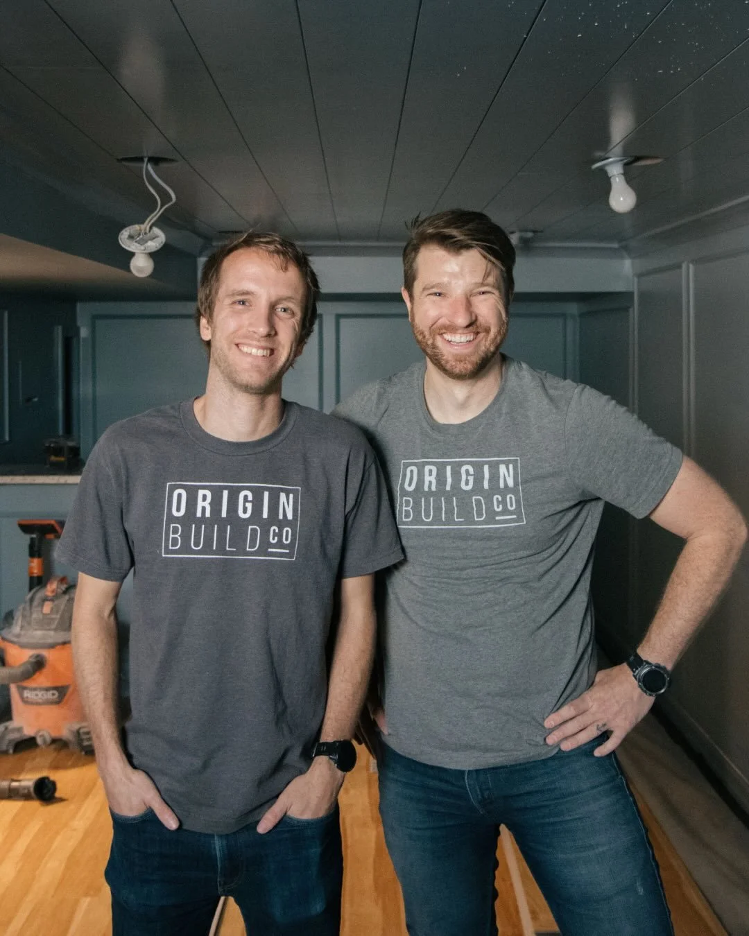 Picture day with @originbuildco!! 📸 

@justin.wieners followed the boys around to some of their favorite worksites to capture their work in the wild. They do it all, from residential projects all the way up to commercial spaces like @craftputt and @