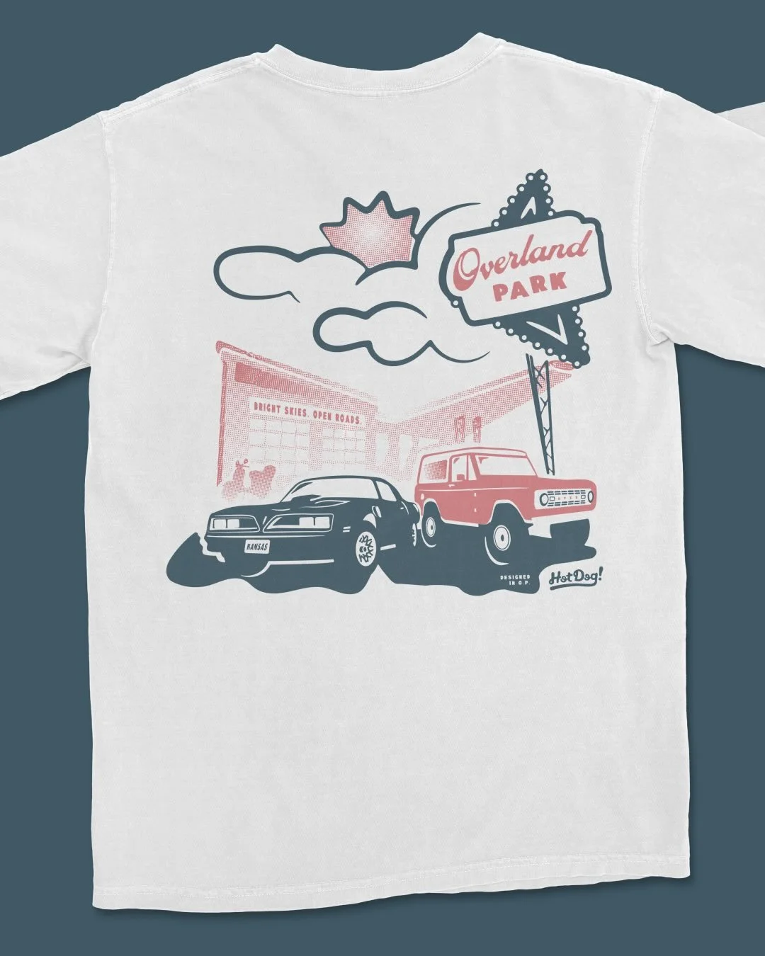 One of our new shirt design for next month&rsquo;s Art Fair! 👔🚗

We will be set up at the @downtownop Art Fair on June 12-13, right outside our studio on 80th street. Stop by to check out our collection of merch, goodies, and @dugoutpaperco station
