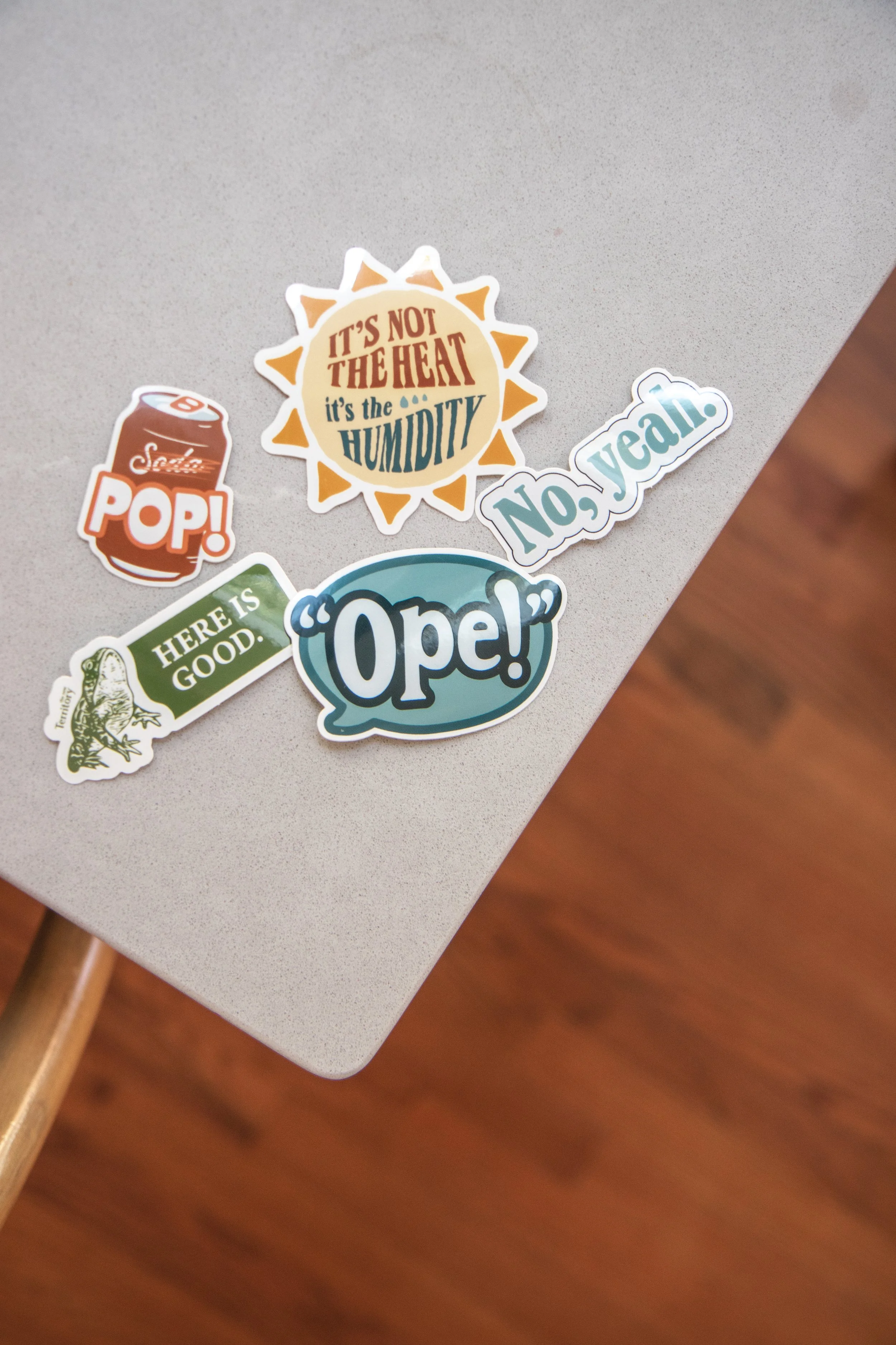 "Ope" Midwest Saying Sticker