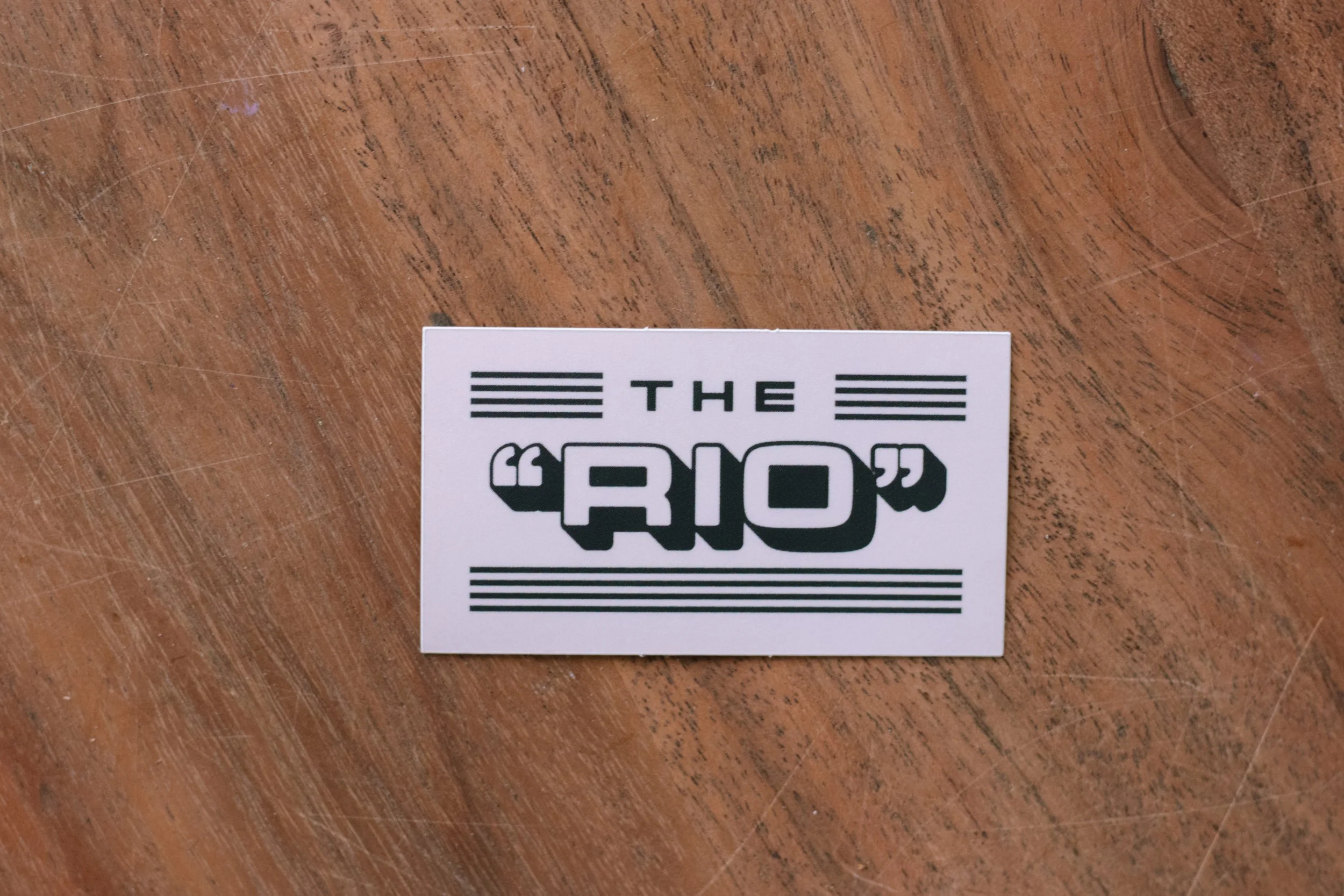 The Rio Cinema Sticker