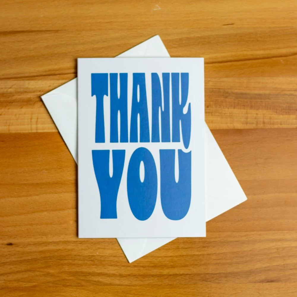 Thank You Greeting Card