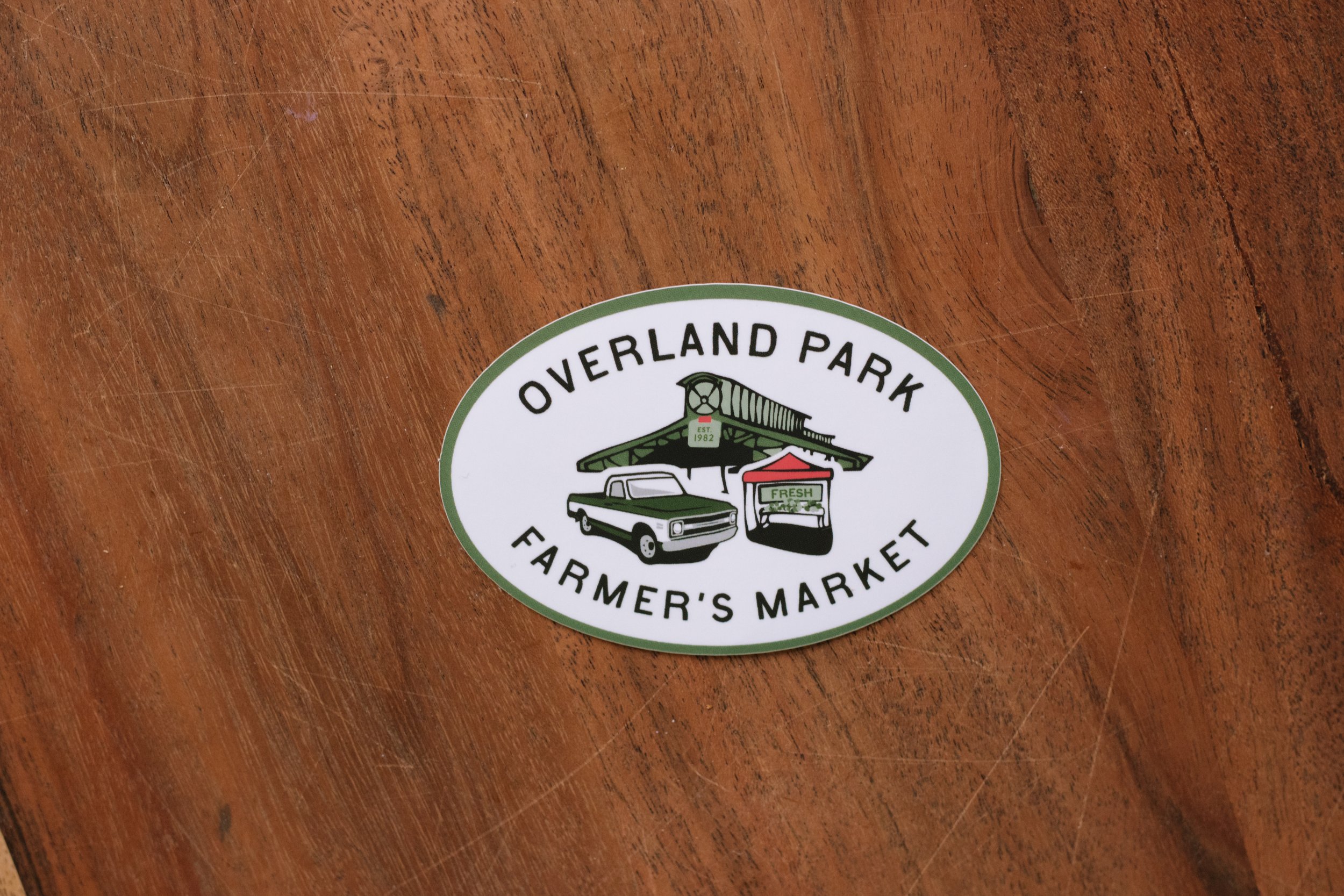 OP Farmers Market Sticker