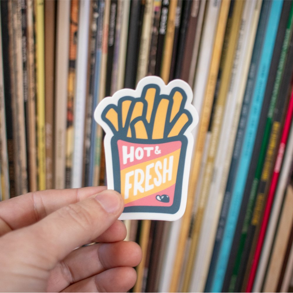 Hot & Fresh Sticker